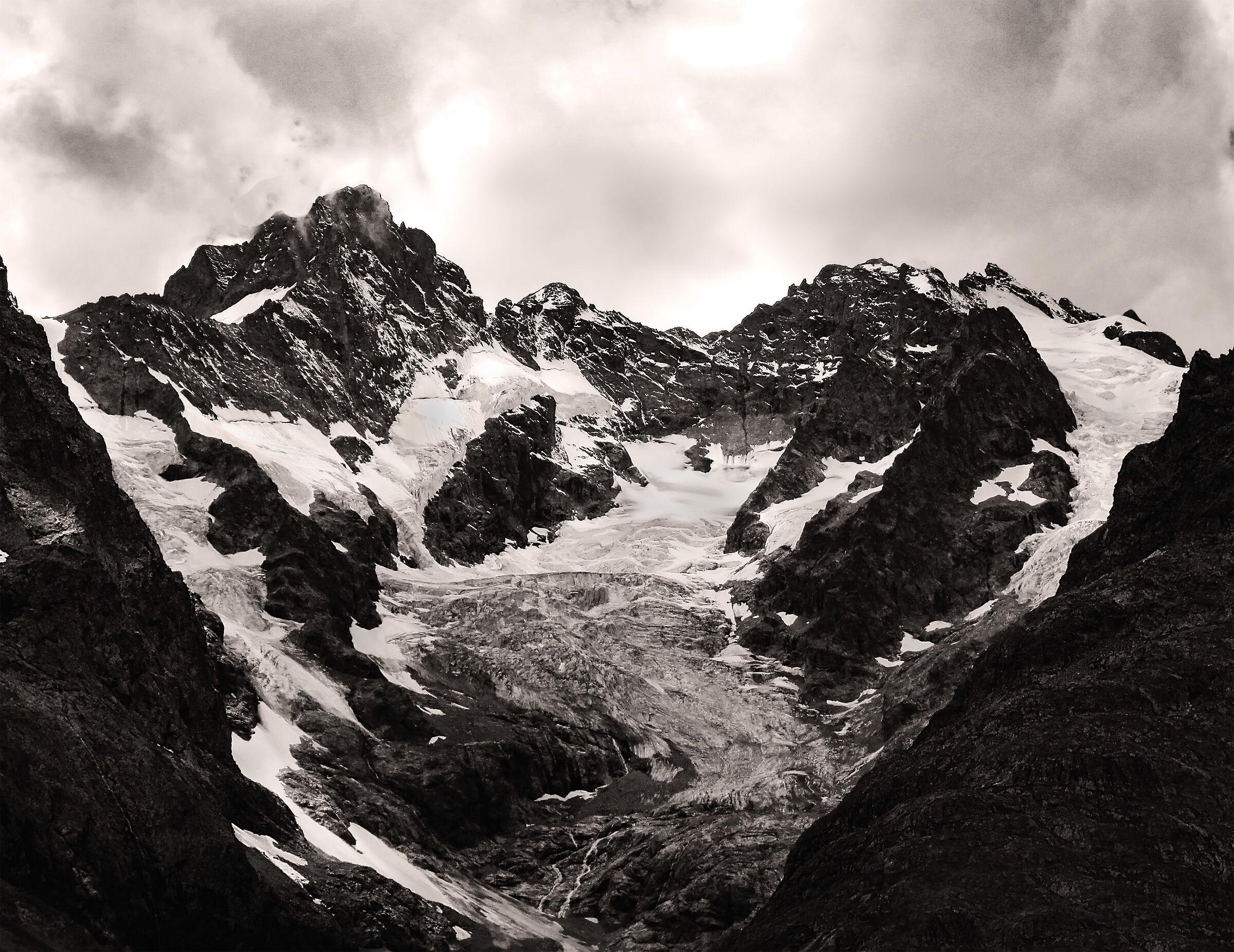Glacier blanc - French Alps...