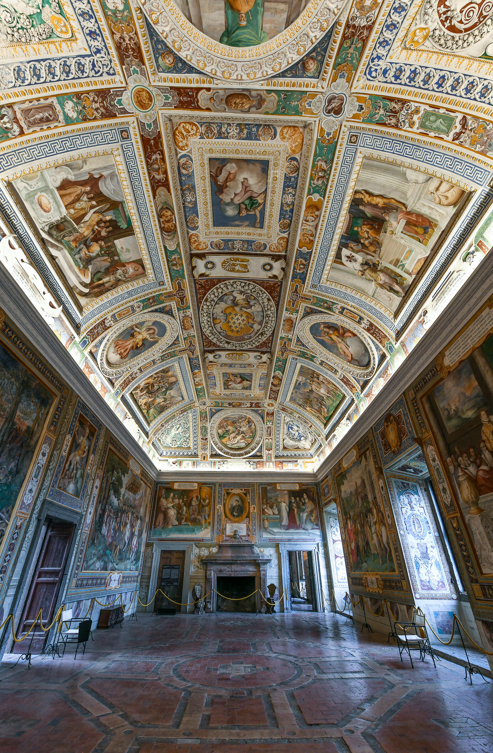 Caprarola (Vt)-Palaz. Farnese, Hall of the Farnesian Fasti...