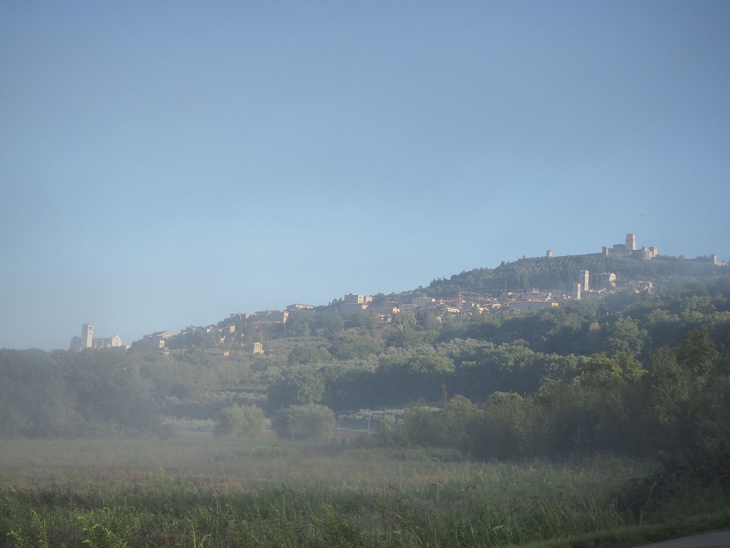 Assisi in the fog......