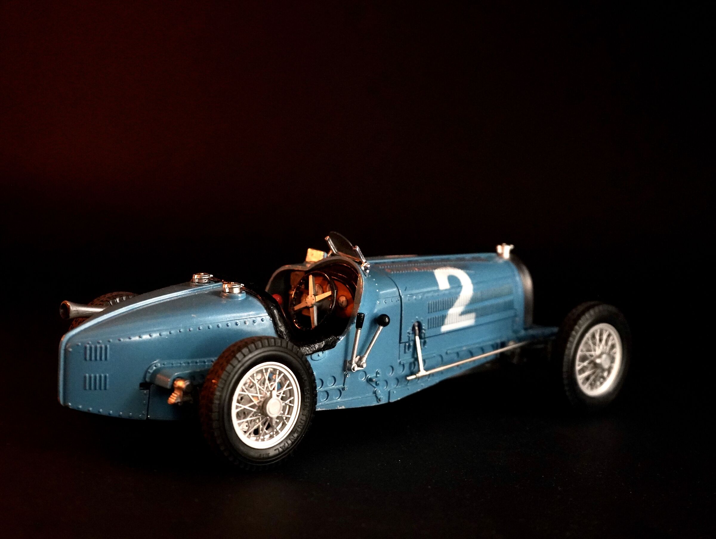 Bugatti Type 59 - anno 1934   CV 250 -  8 cilindri...