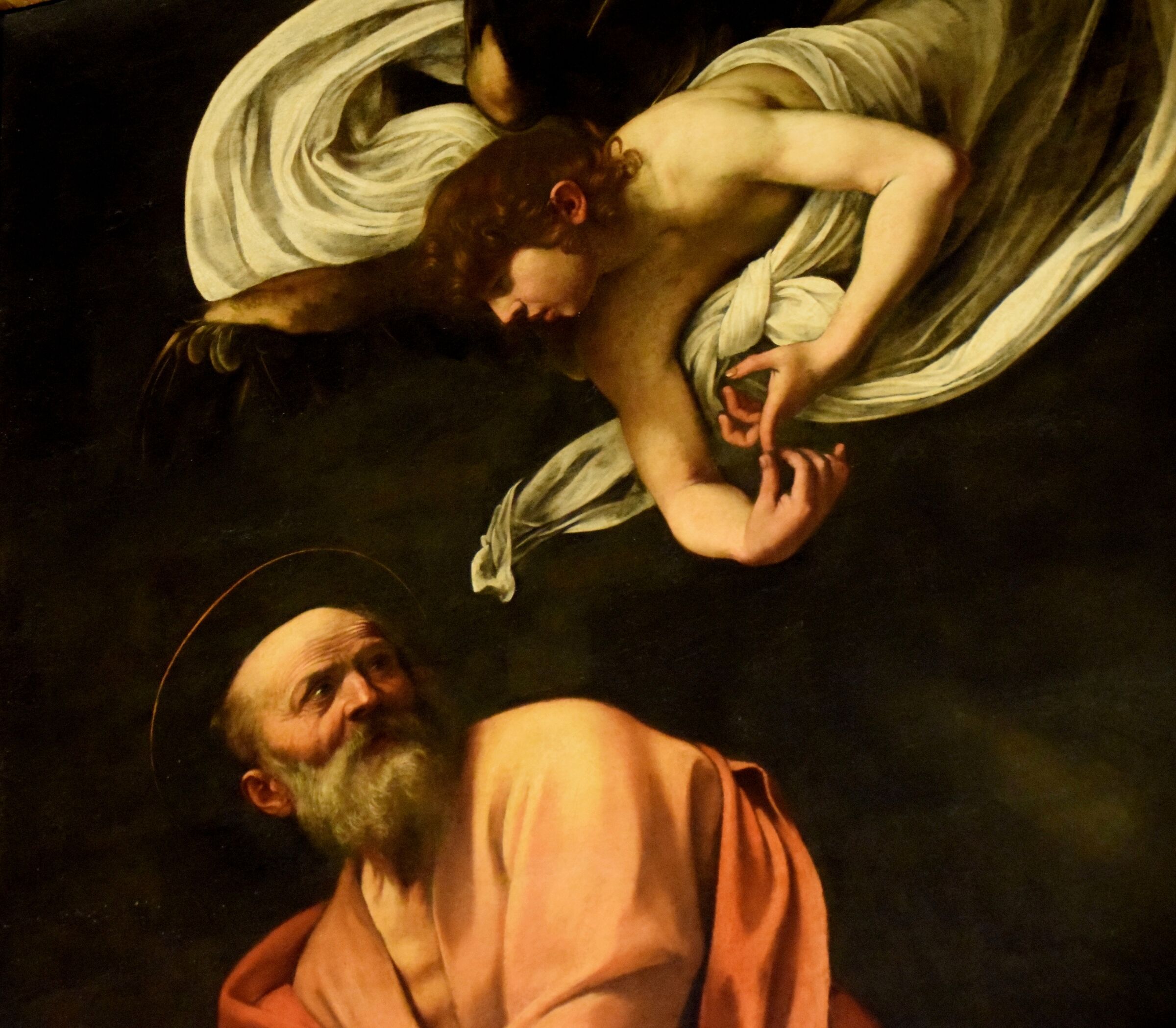 Caravaggio "San Matteo e l'Angelo"...