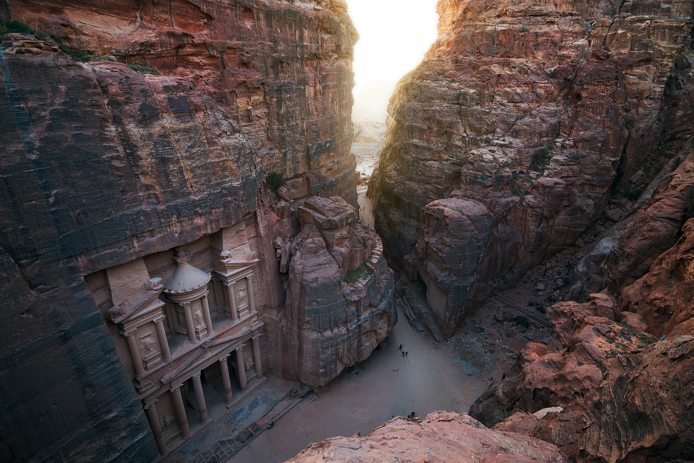 Sunset in Petra...