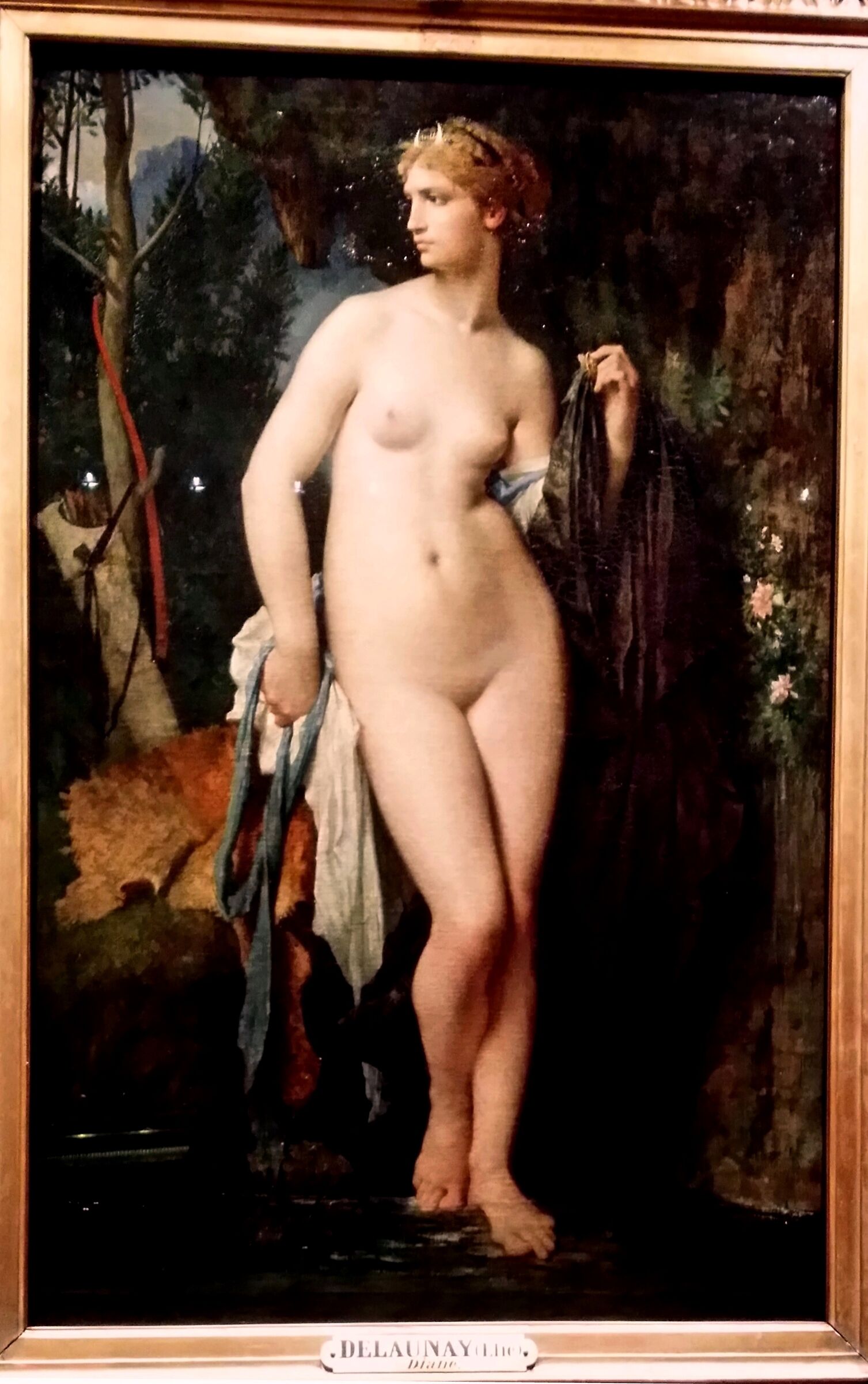 Jules Elie Delaunay "Diane" - Musèe d'Orsay...