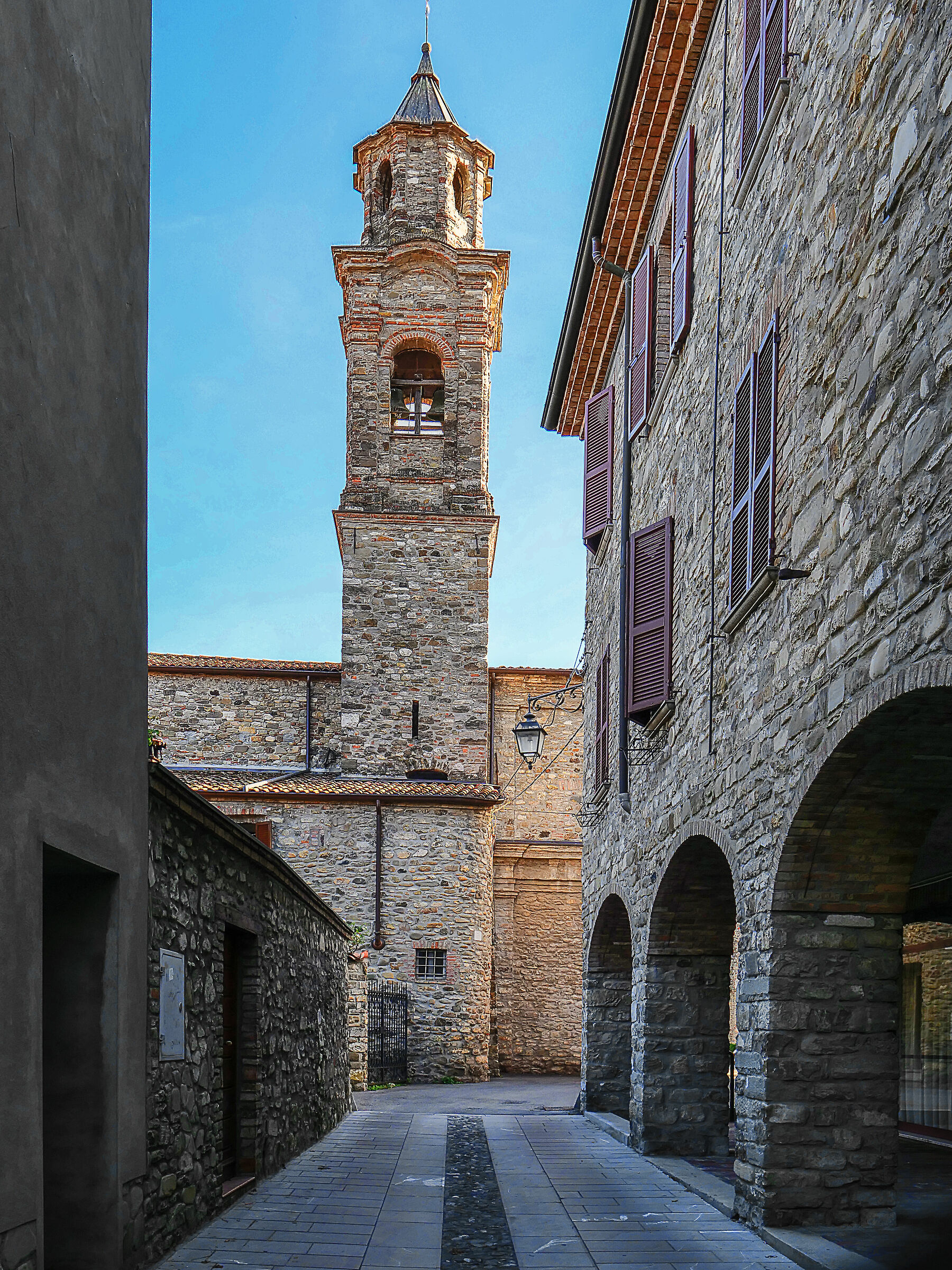 Bell Tower Church of San Lorenzo - Bobbio...