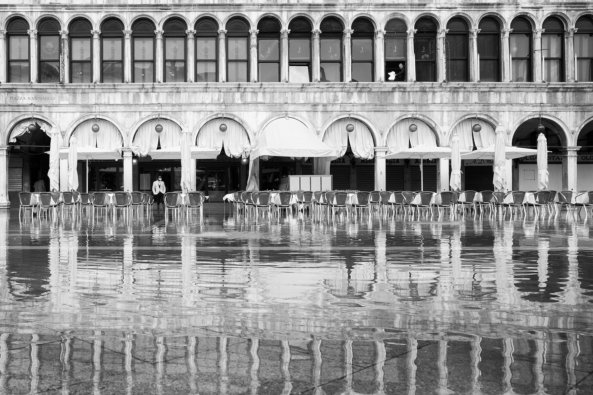 Acqua alta in San Marco...