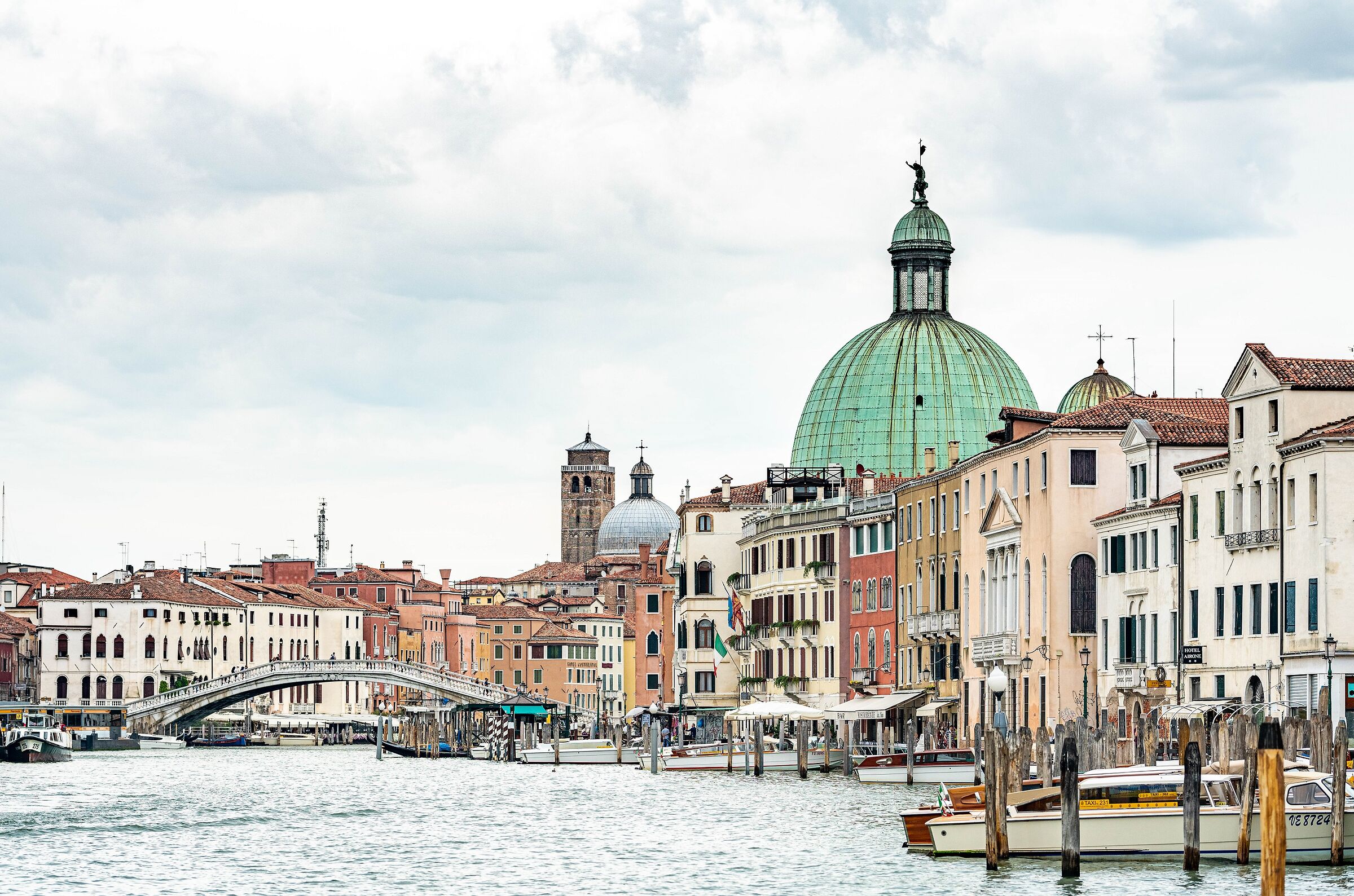 Venezia - canal Grande in periodo Covid...