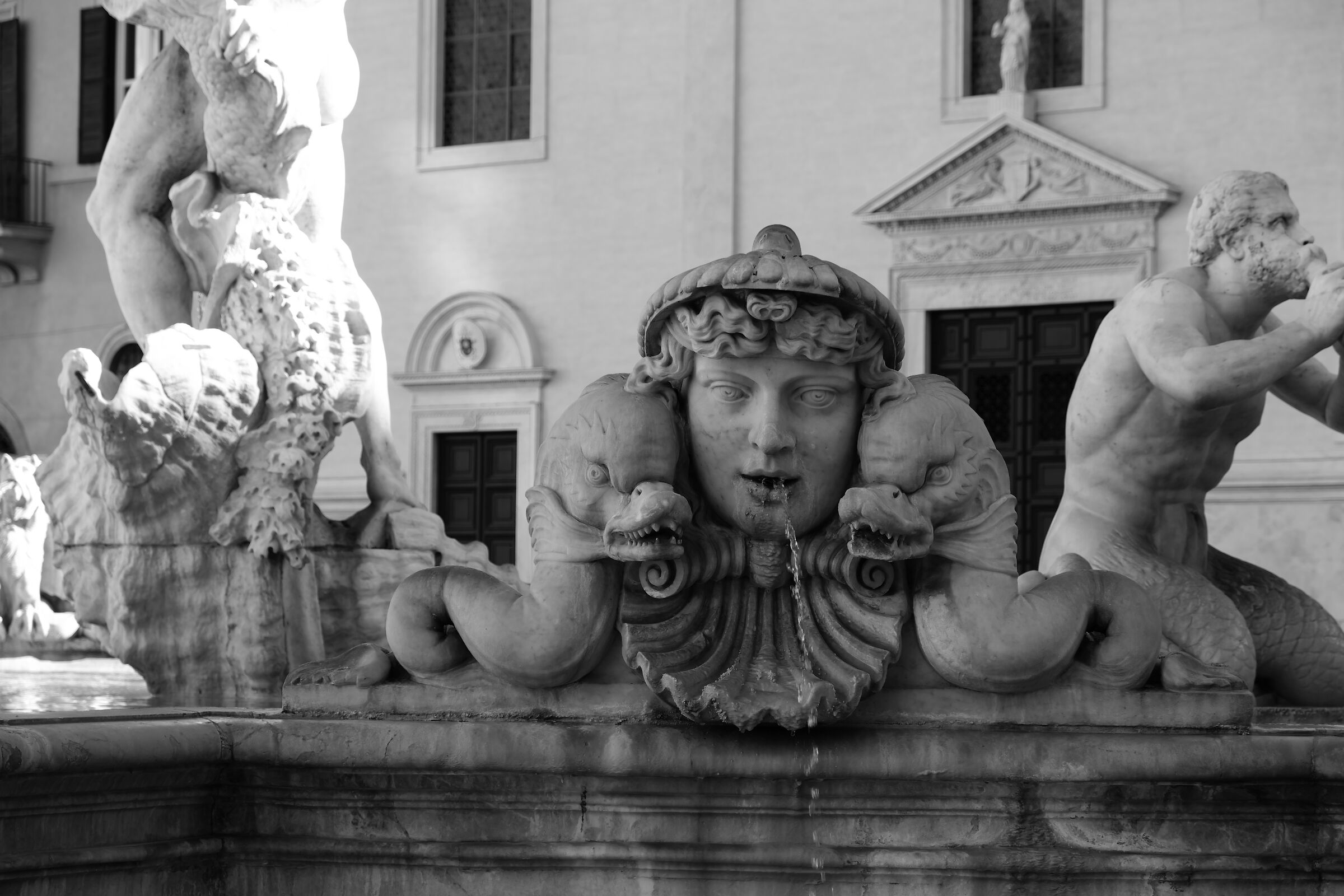 Fontana del Moro (particolare) - Roma, 2020...