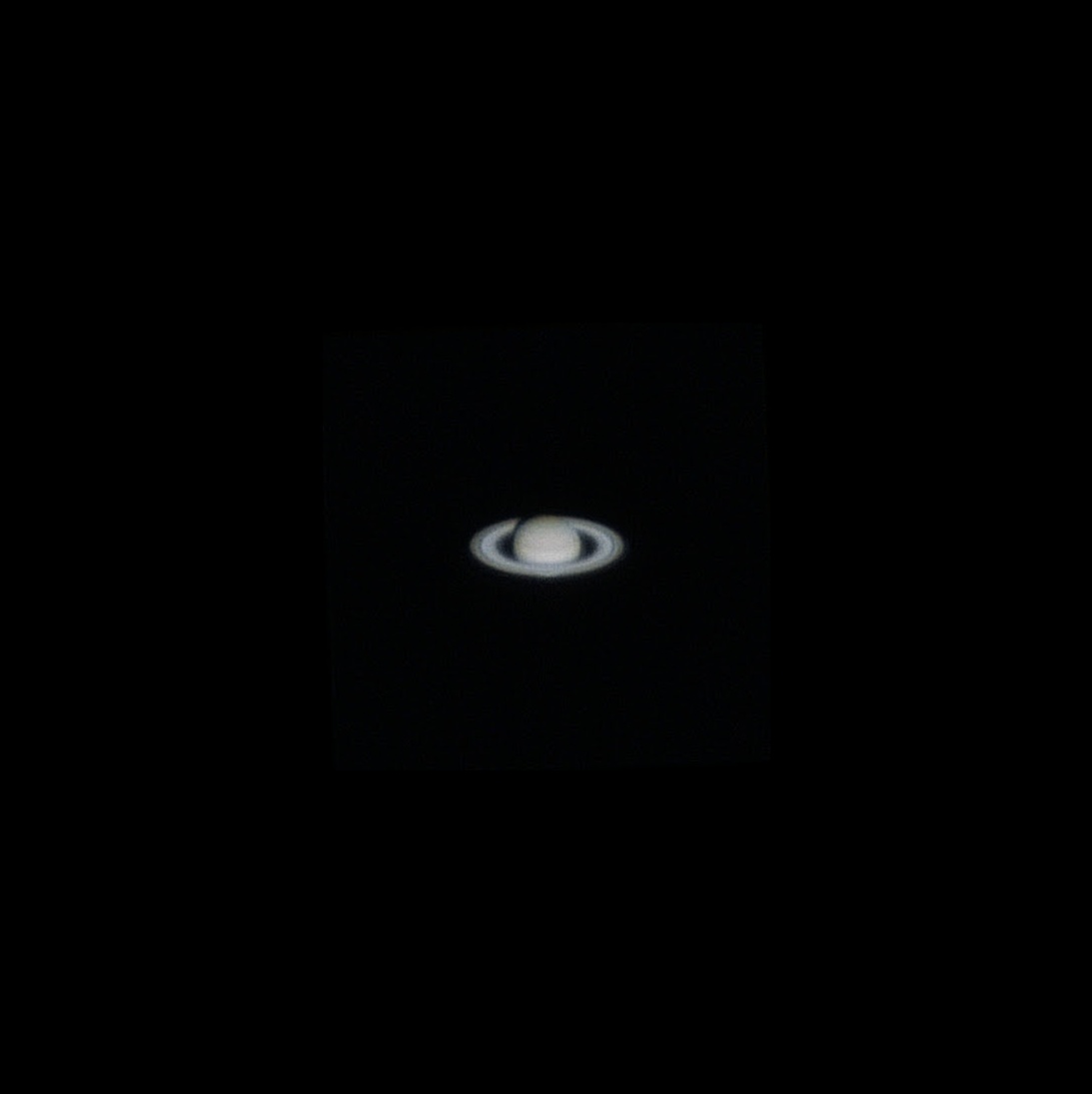 Saturn in distancing itself...