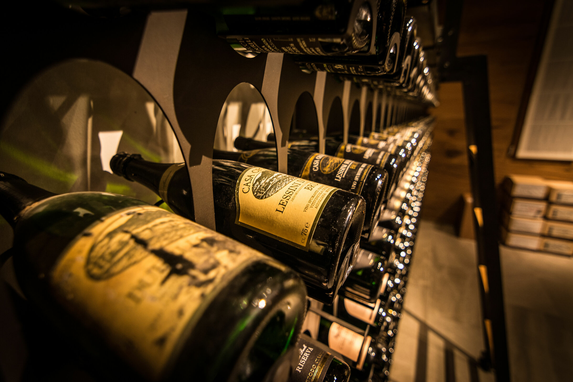 Wine library...