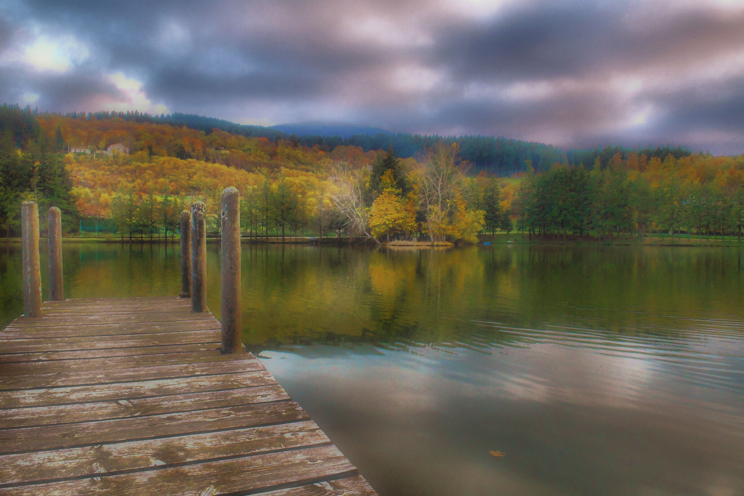 lake in autumn...