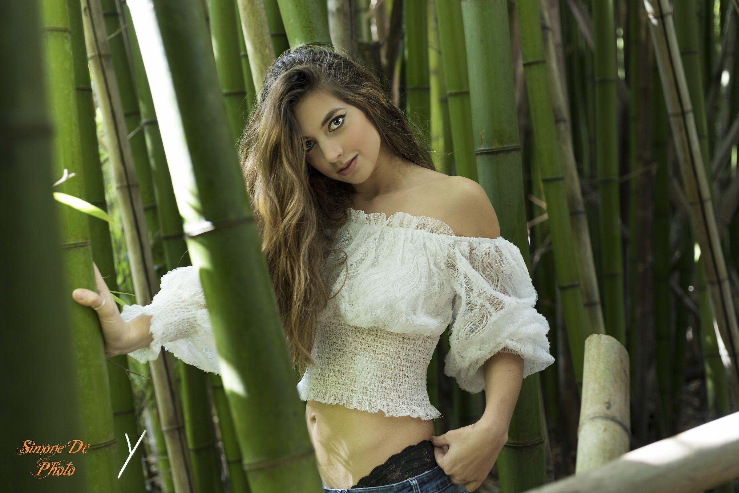 arianna in bamboos...