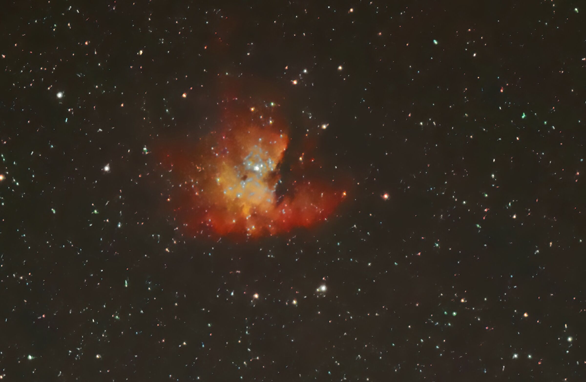 Pacman NGC 281 Nebula...