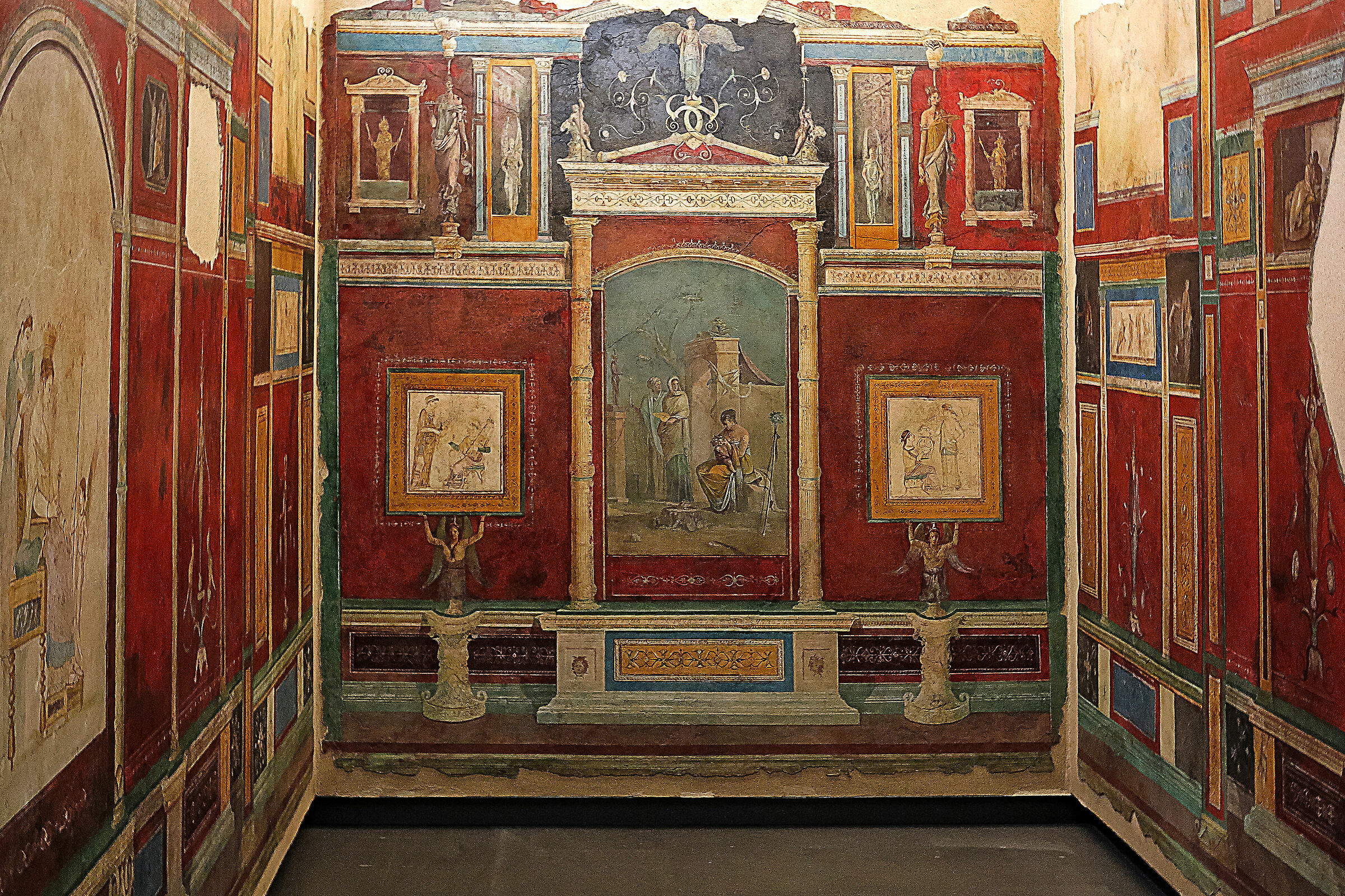 The Farnesina's Villa - (Frescoes)...