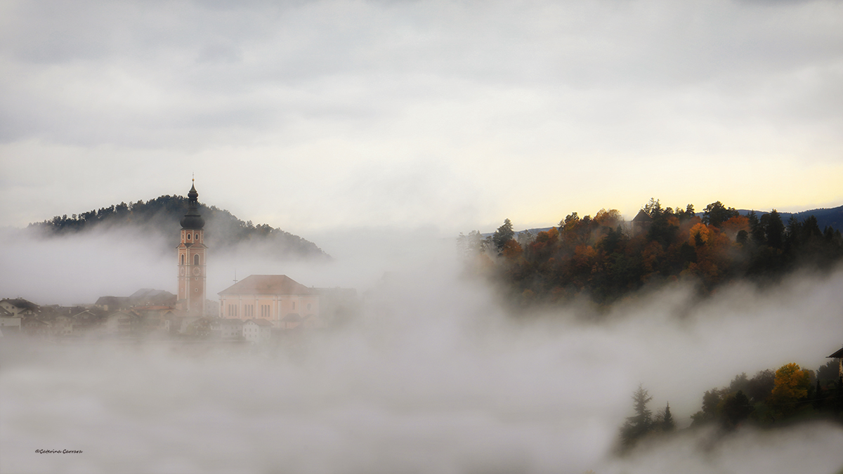 Castelrotto in the Fog...