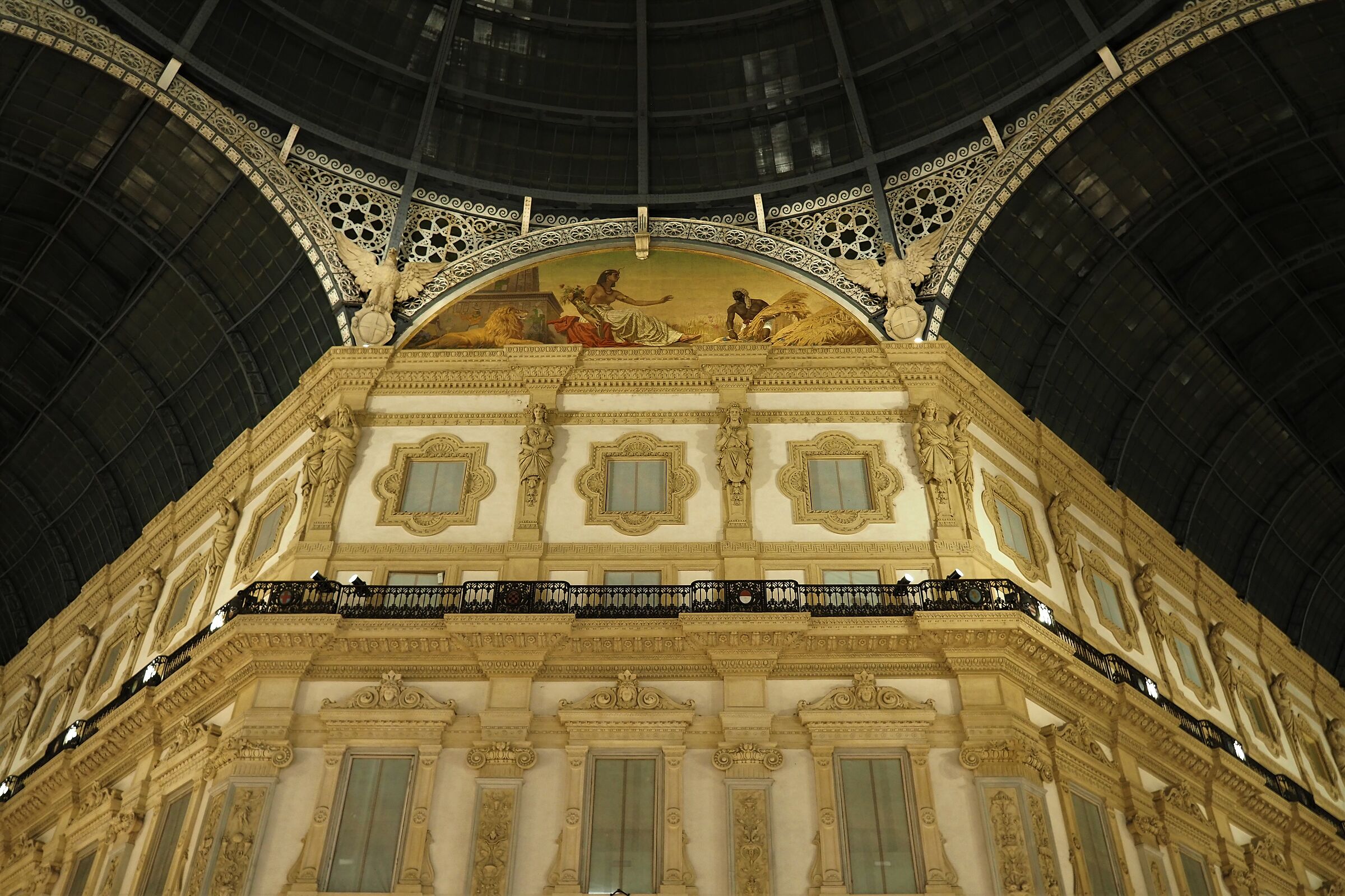 Galleria Vittorio Emanuele, particolare...