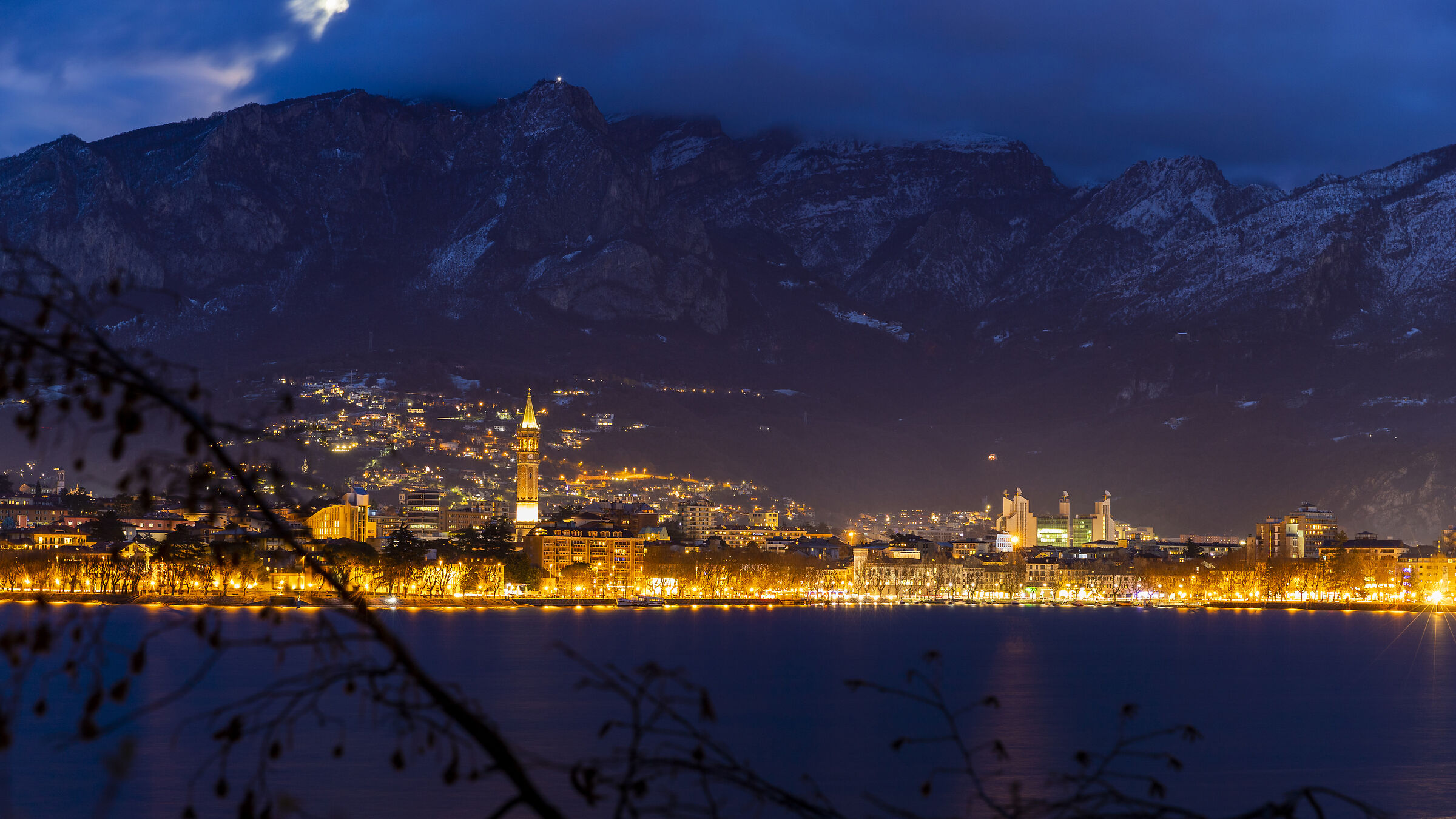 Lecco from below...
