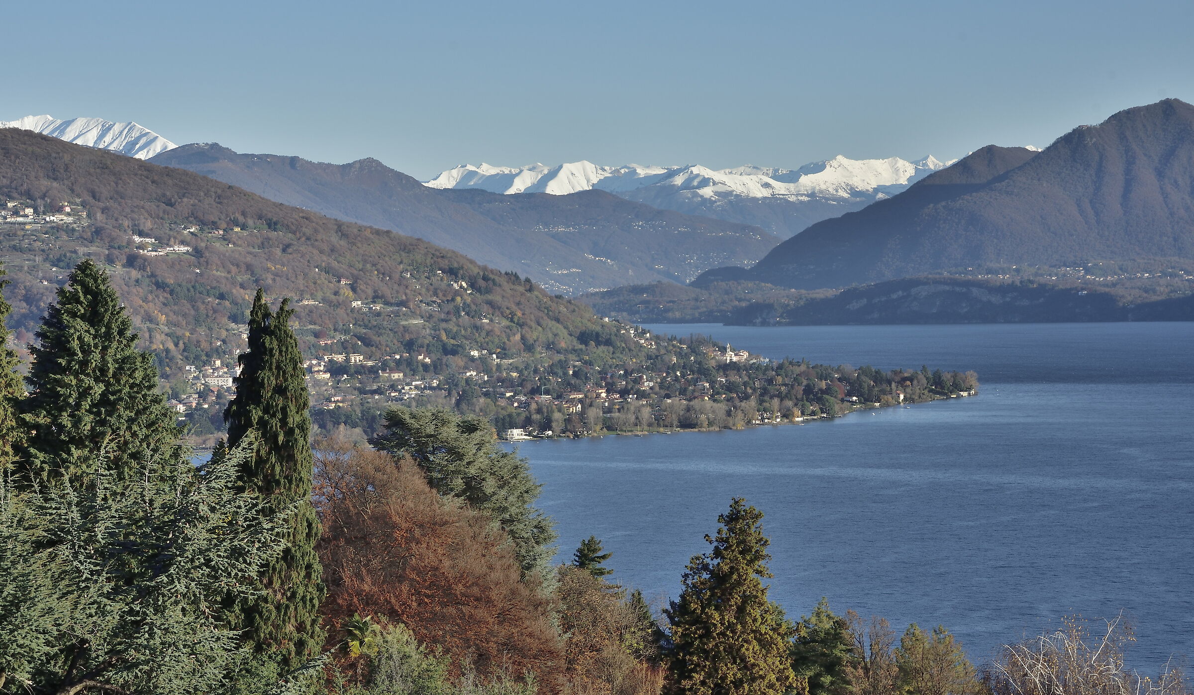 panorama sul Lago Maggiore...