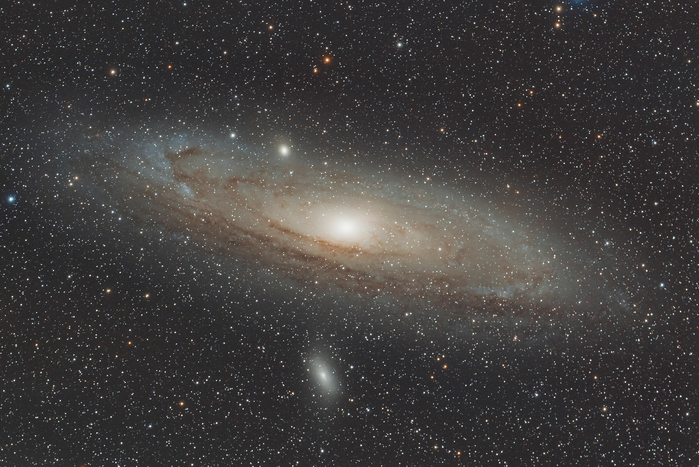 Andromeda galaxy M31...