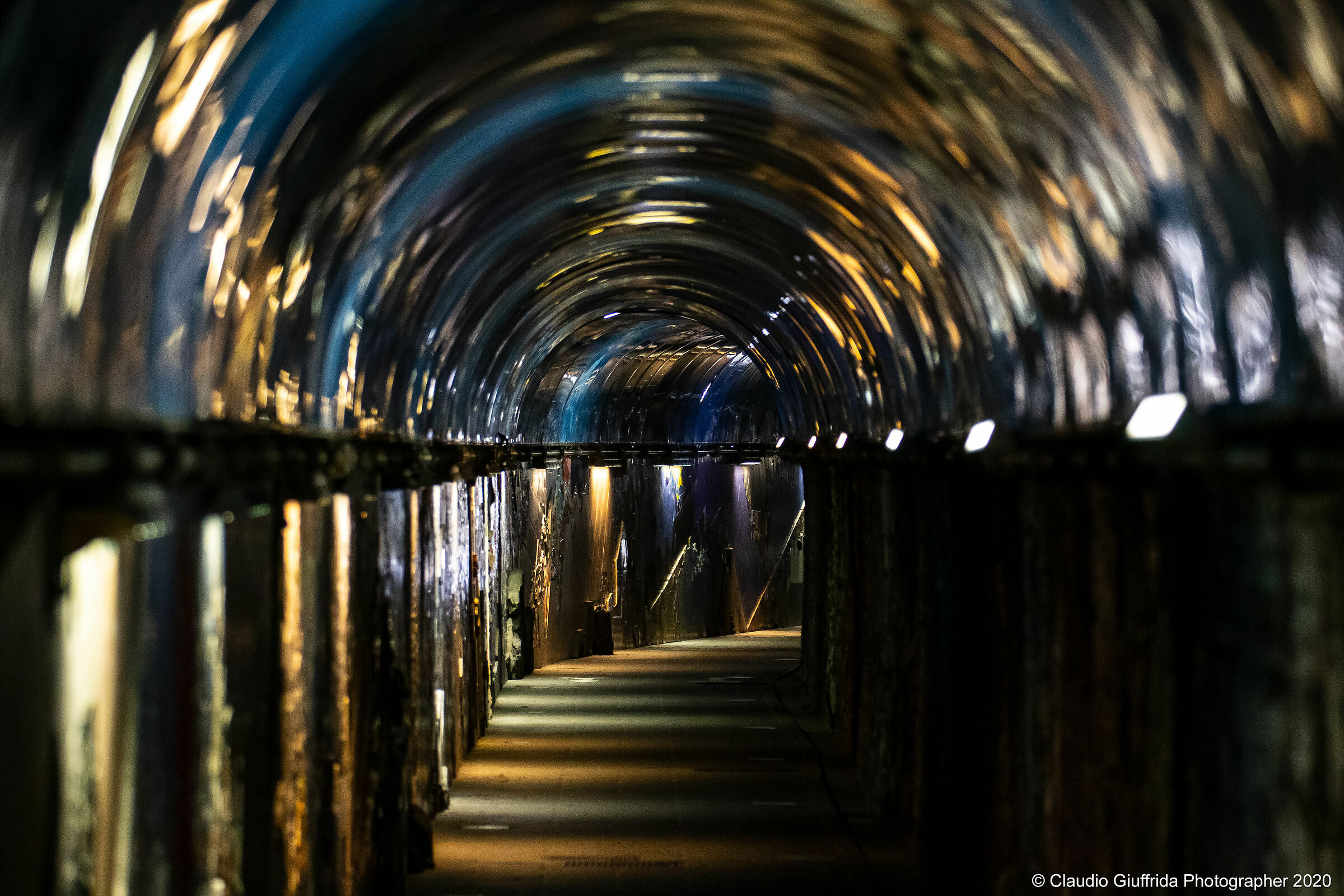 The Riomaggiore Tunnel...