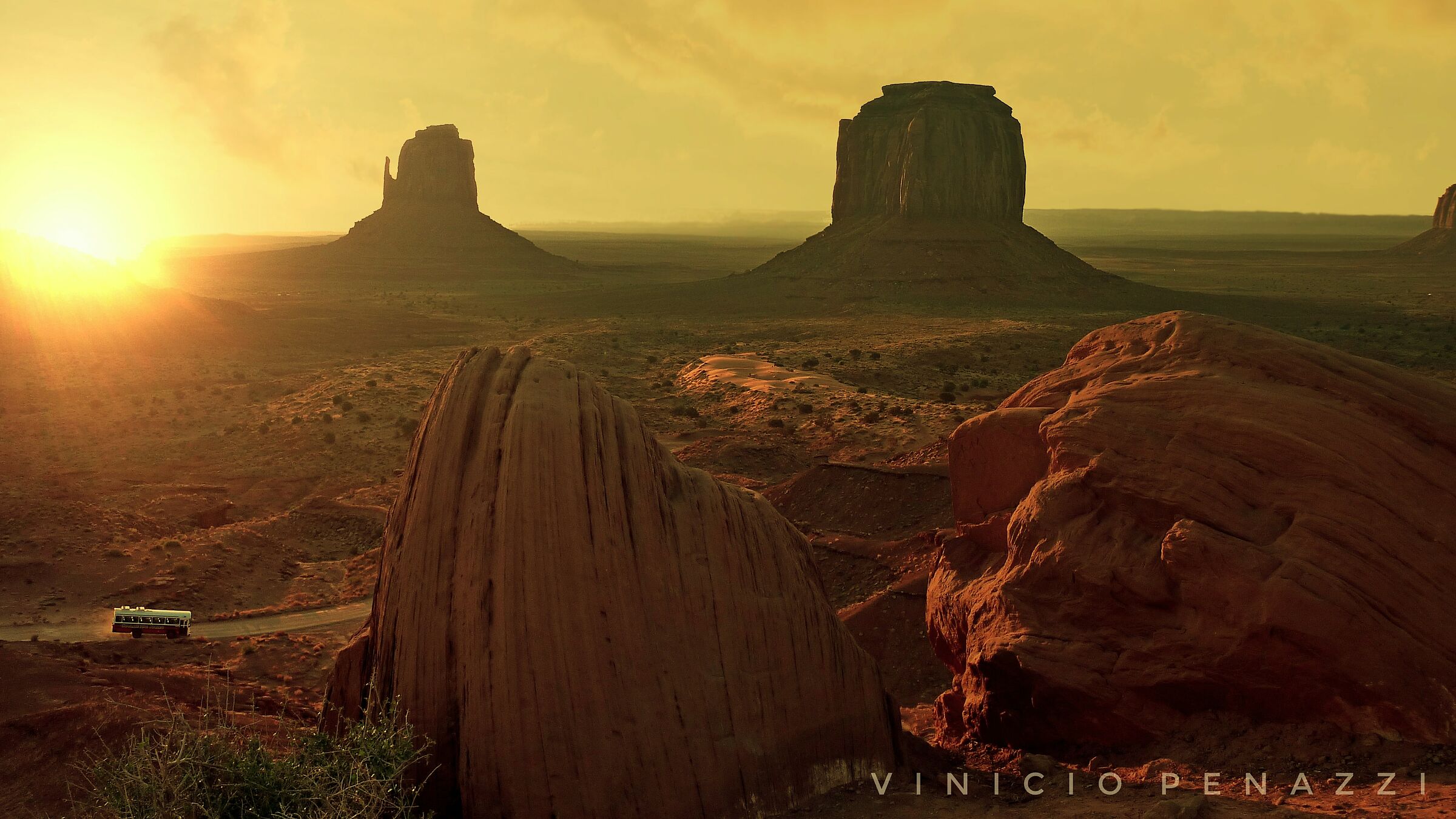Sunrise at Monument Valley 01...