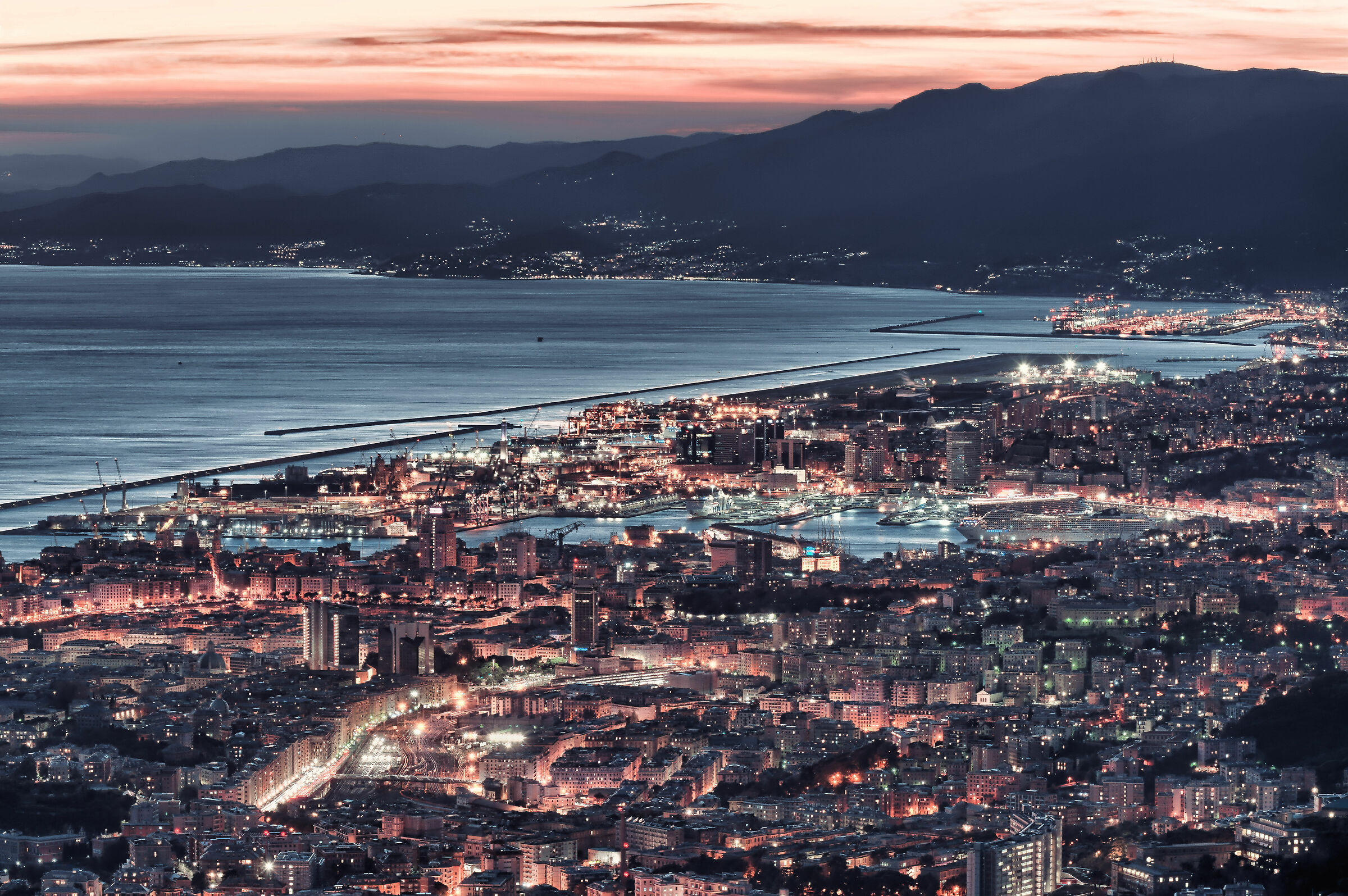 Genova...la mia citta' dall'alto...