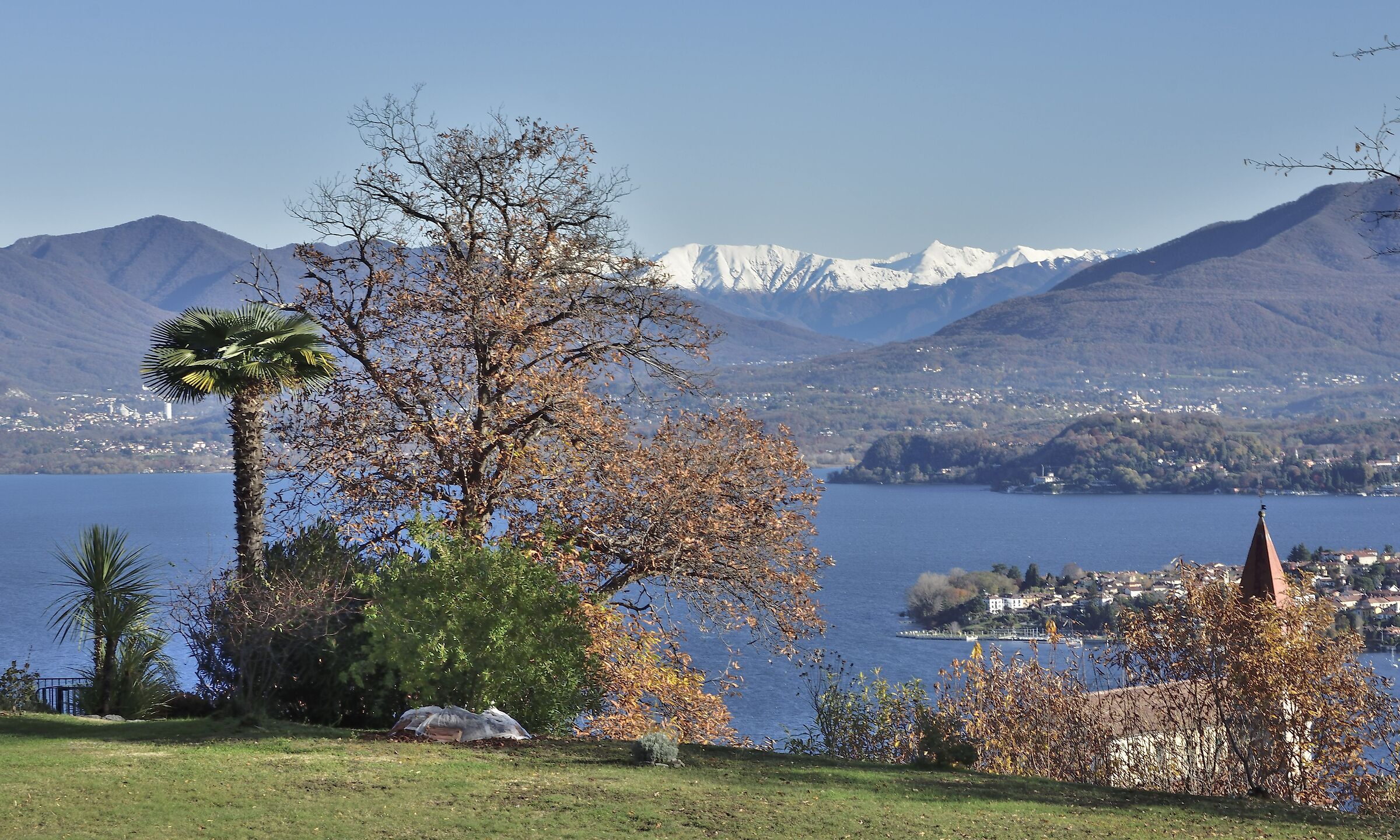 view of Lake Maggiore...