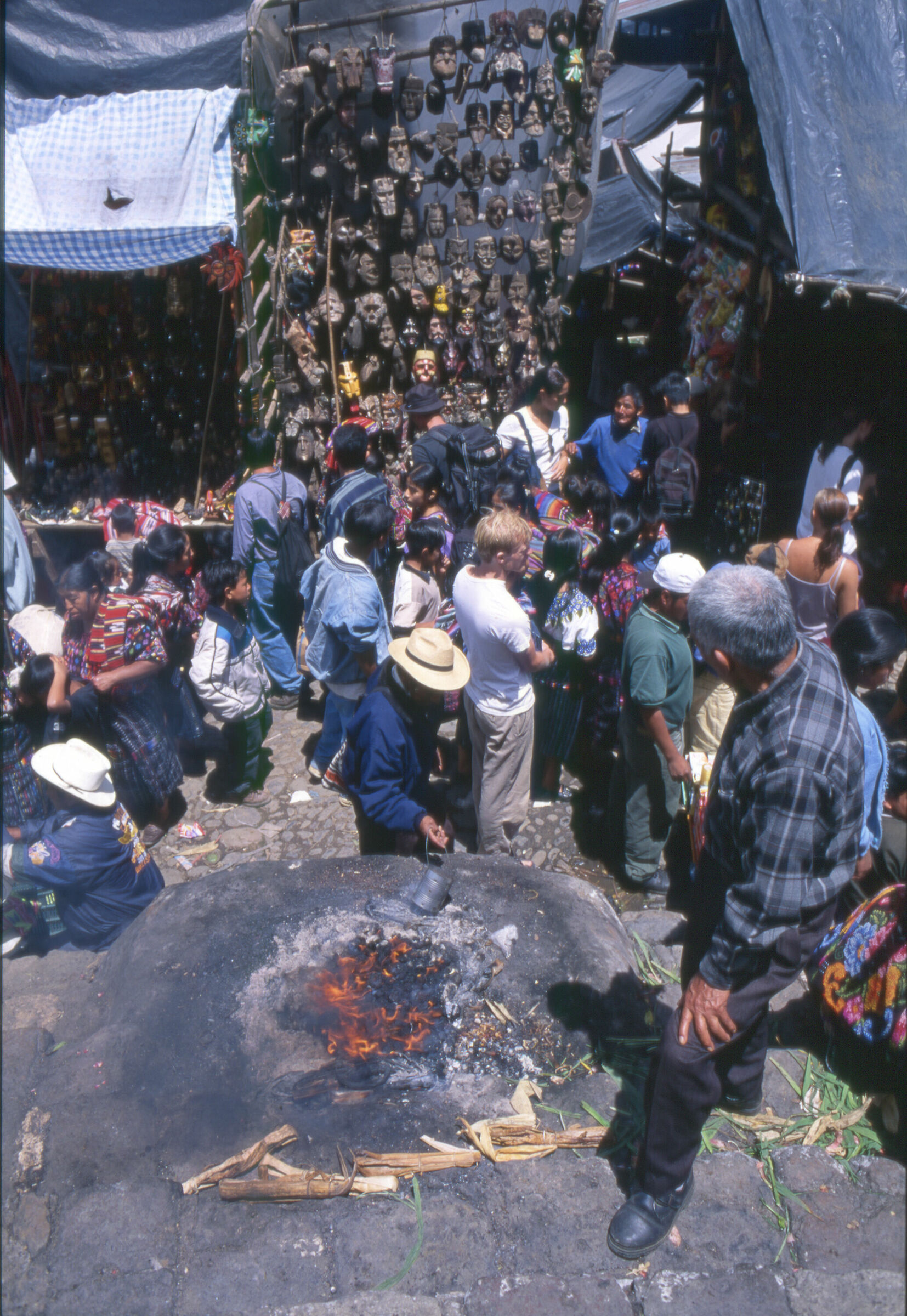 Mayan Rite, Chichicastenango Market...