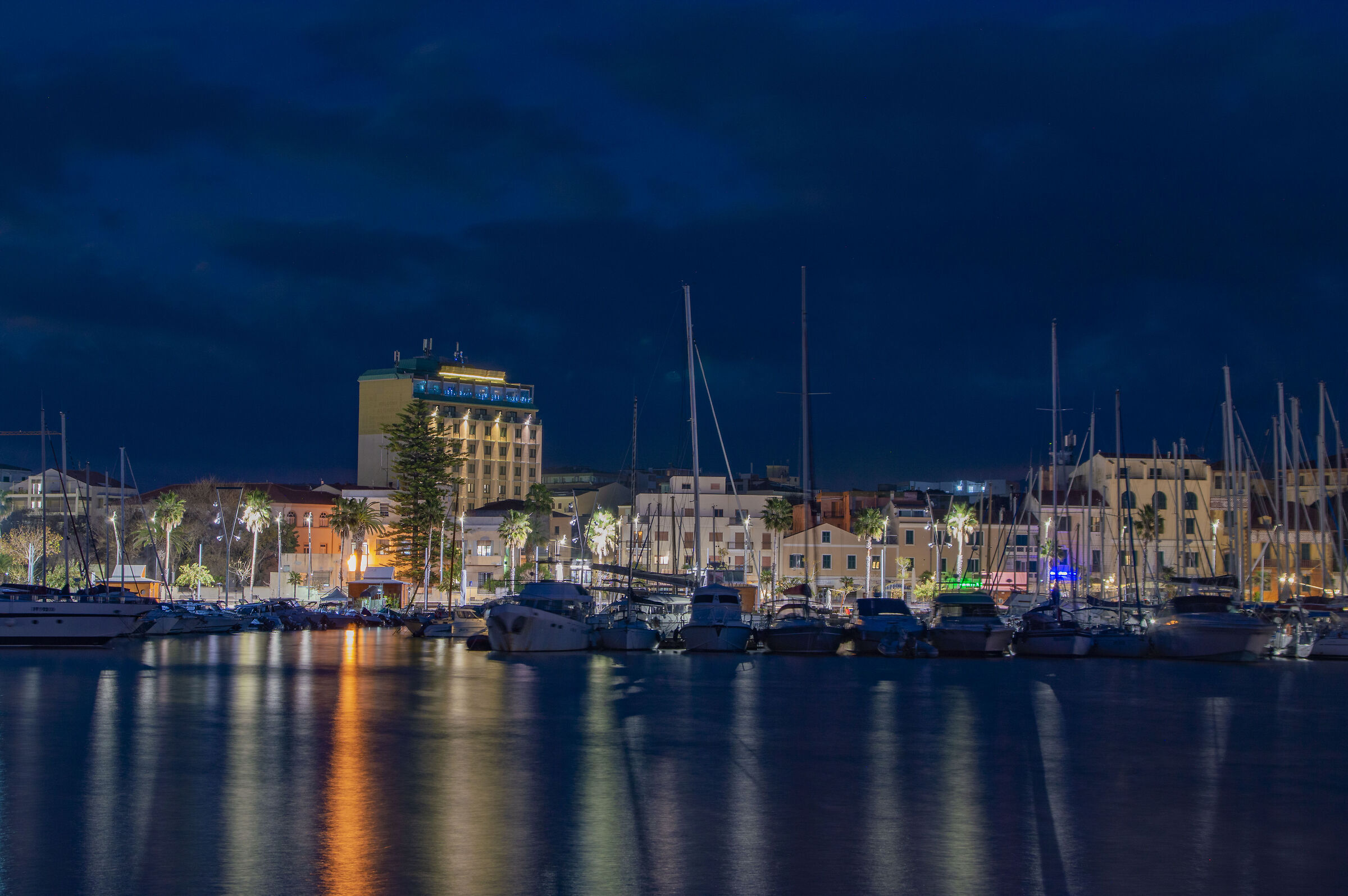 Alghero - Notturno porto...
