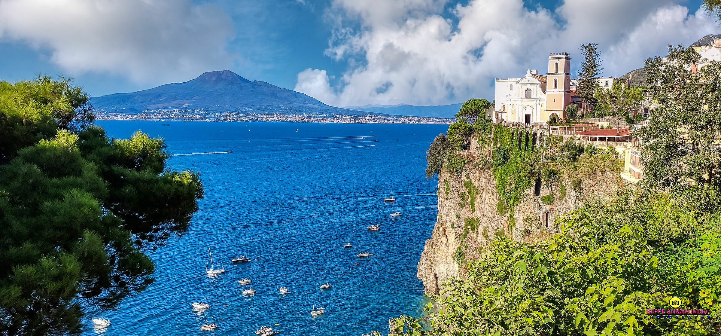 Panorama from Vico Equense (Na)...