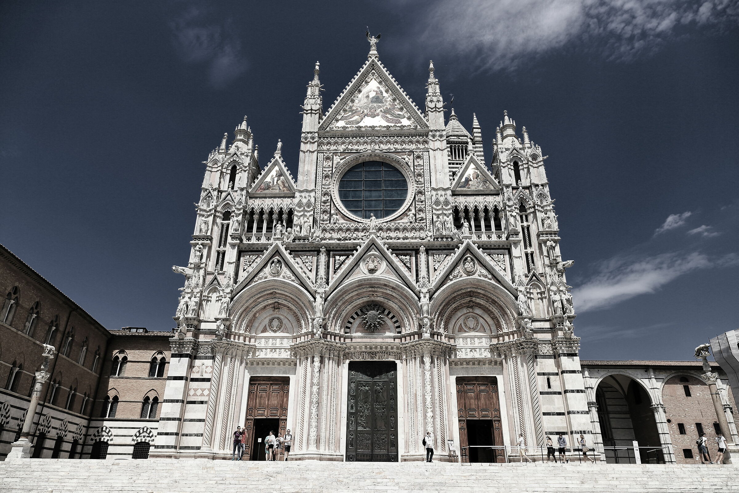 the Cathedral of Siena...