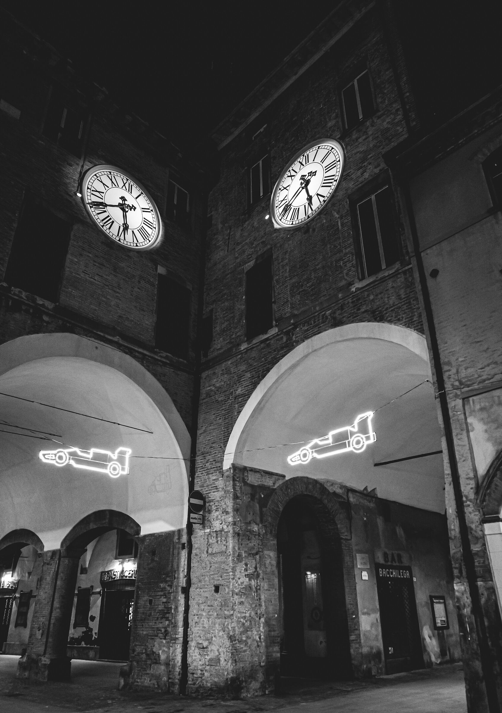 Two watches in the night  - Imola...