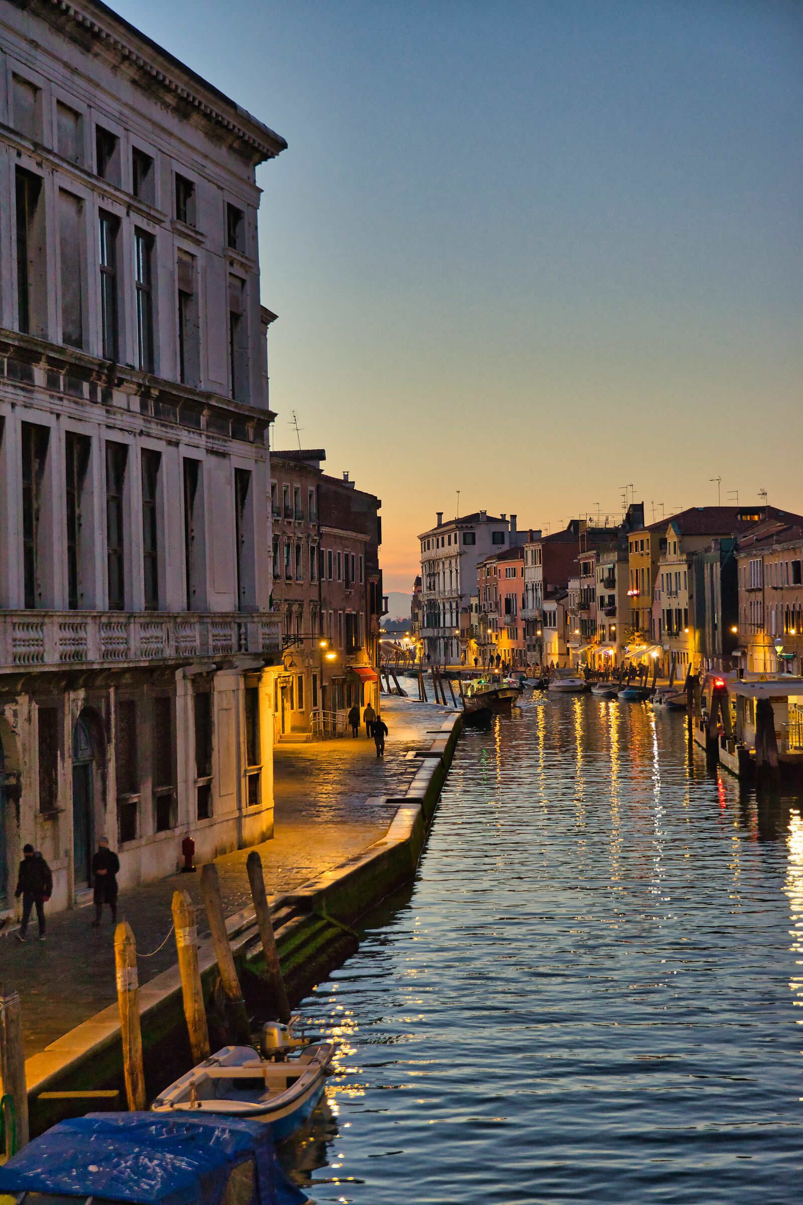 tramonto a Venezia...