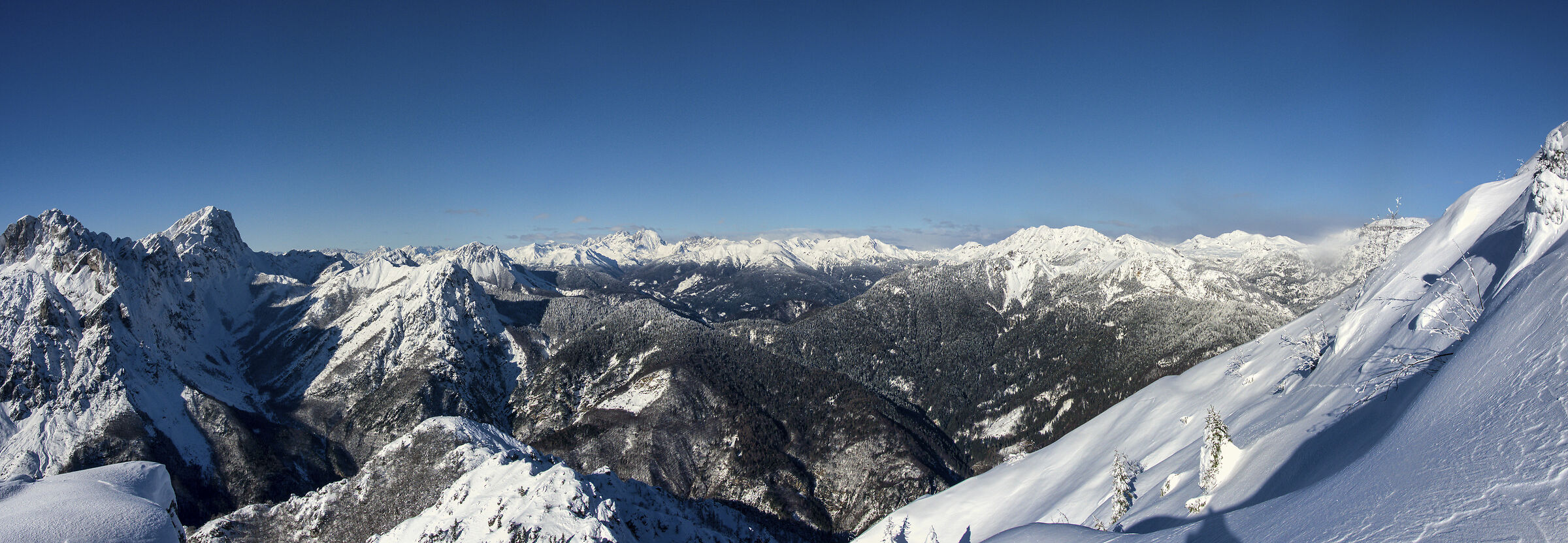 Carnic Alps Winter Overview...