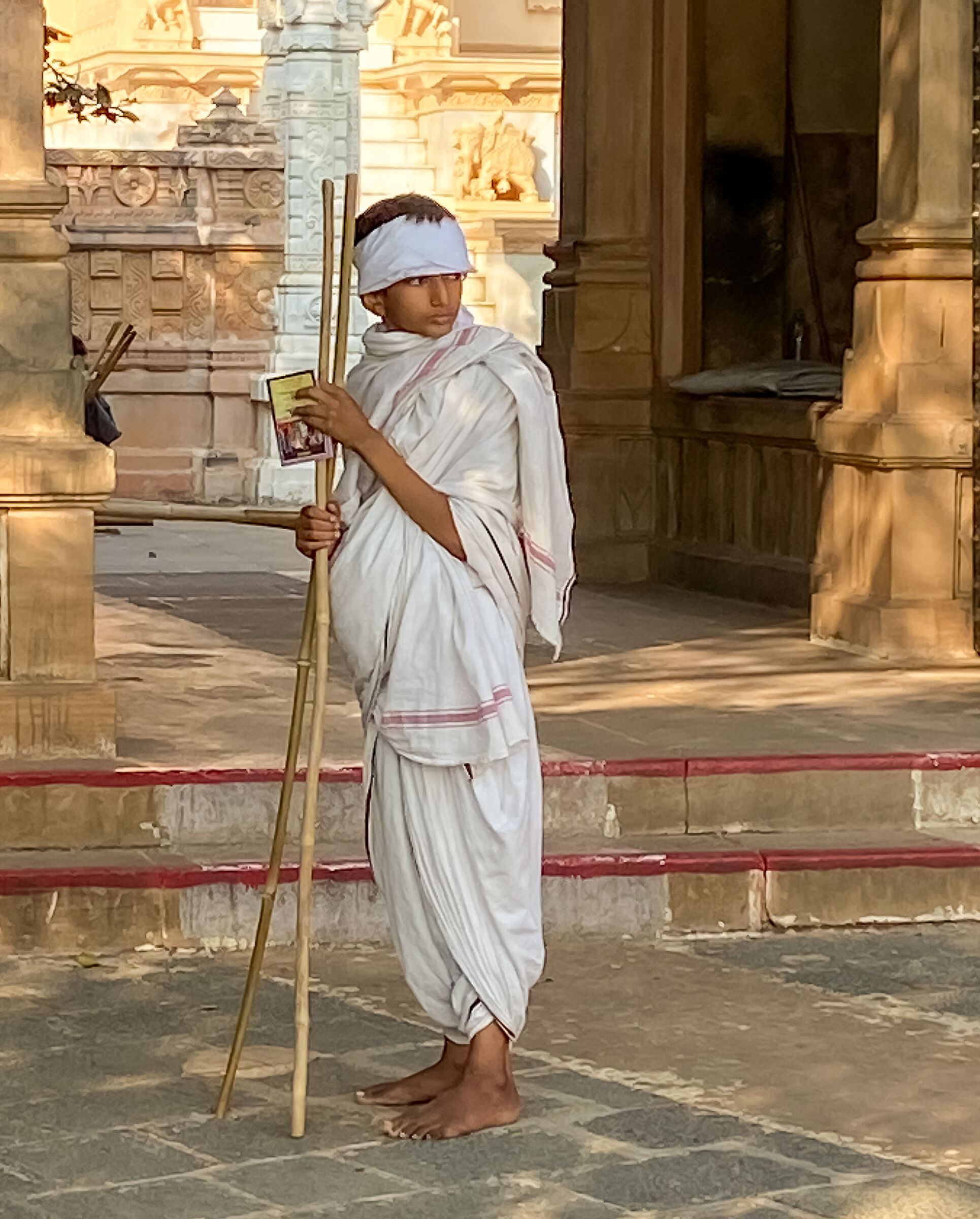 Palitana, entrata ai templi Jainisti...