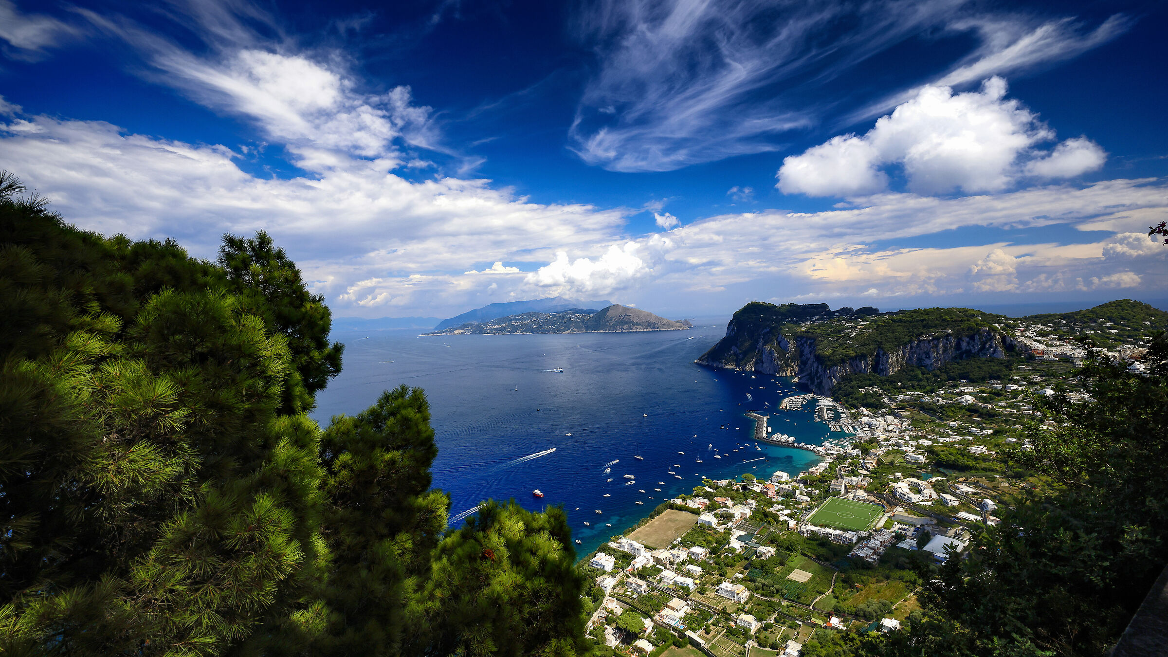 From Capri to Naples...