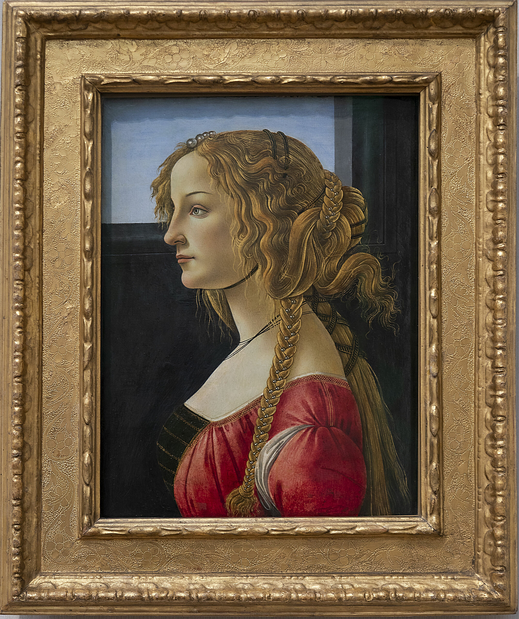 Sandro Botticelli - ritratto, forse Simonetta Vespucci...
