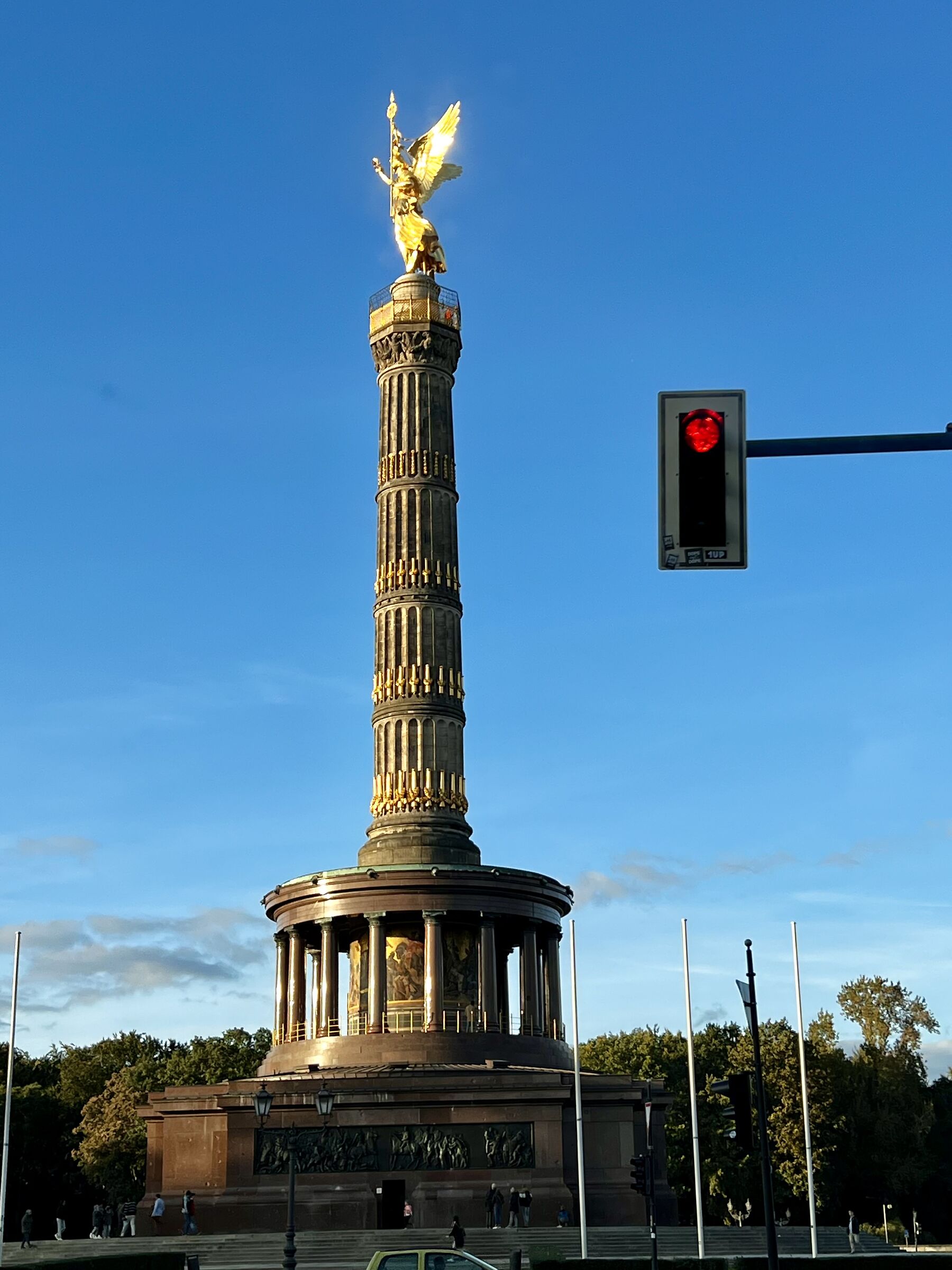 Prussian Victory Column from the 19th century!...