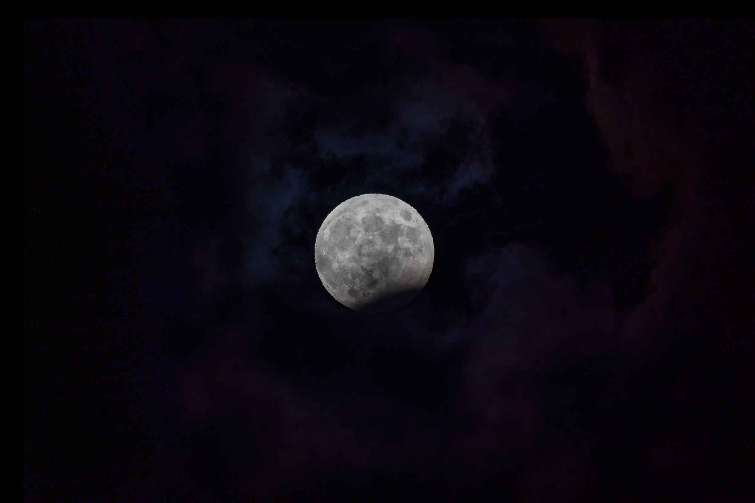 Eclissi parziale di Luna, 28 ottobre 2023...