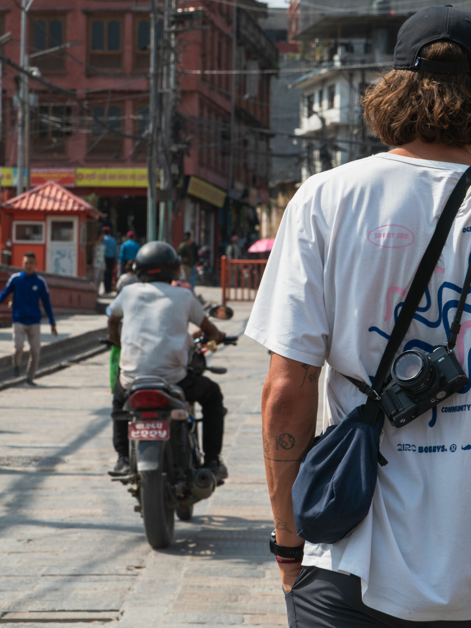 on the streets of Kathmandu...
