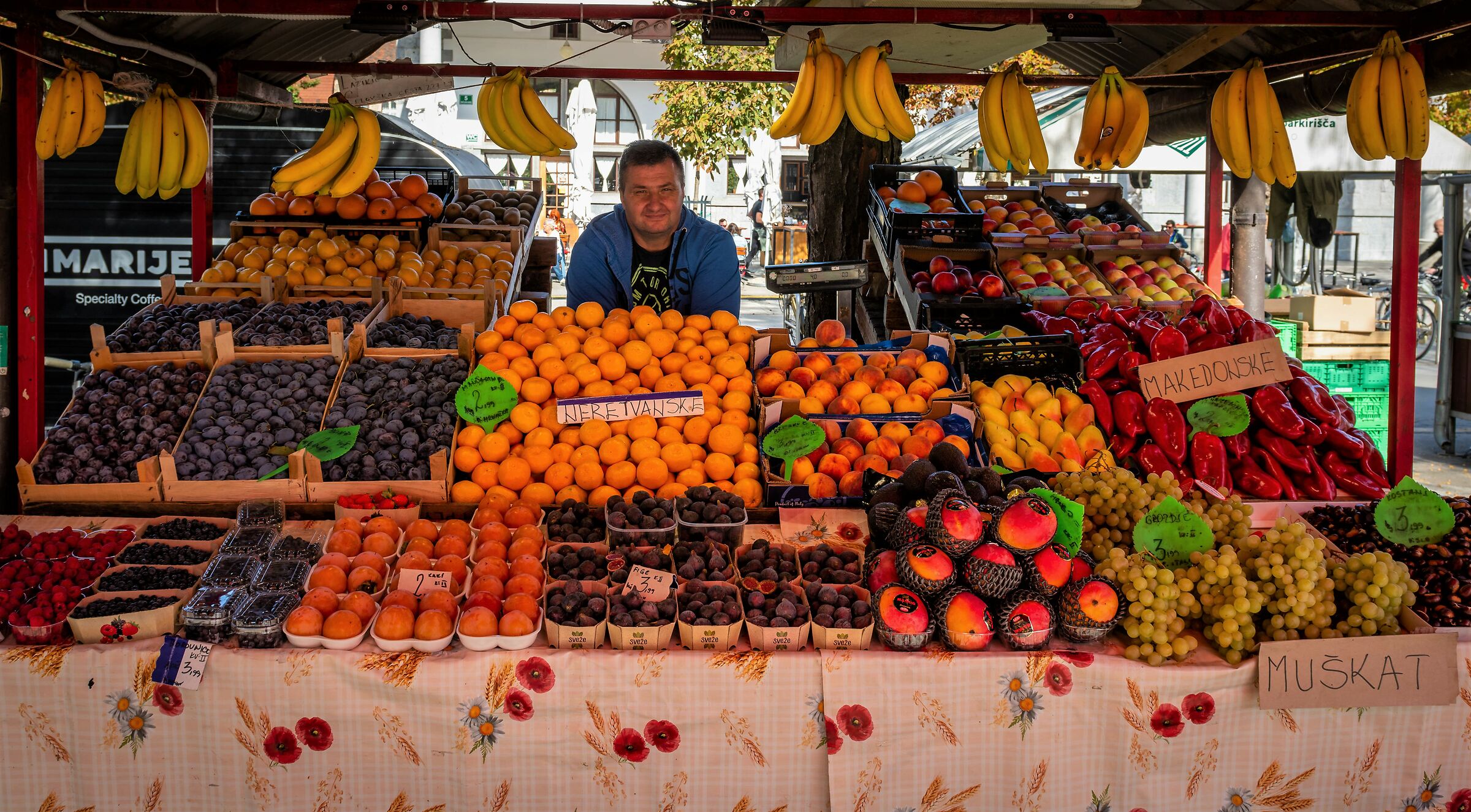 Banco della frutta - Ljubljanska tržnica...
