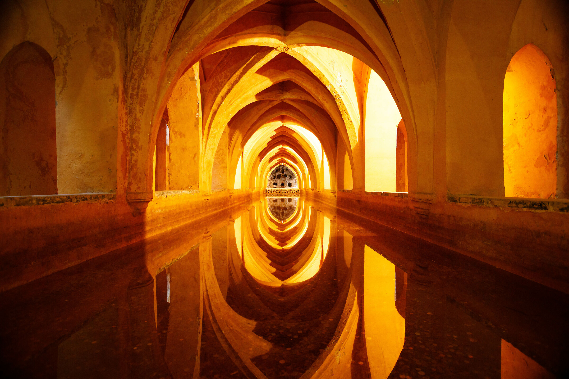 Alcazar Seville, Arab cisterns...