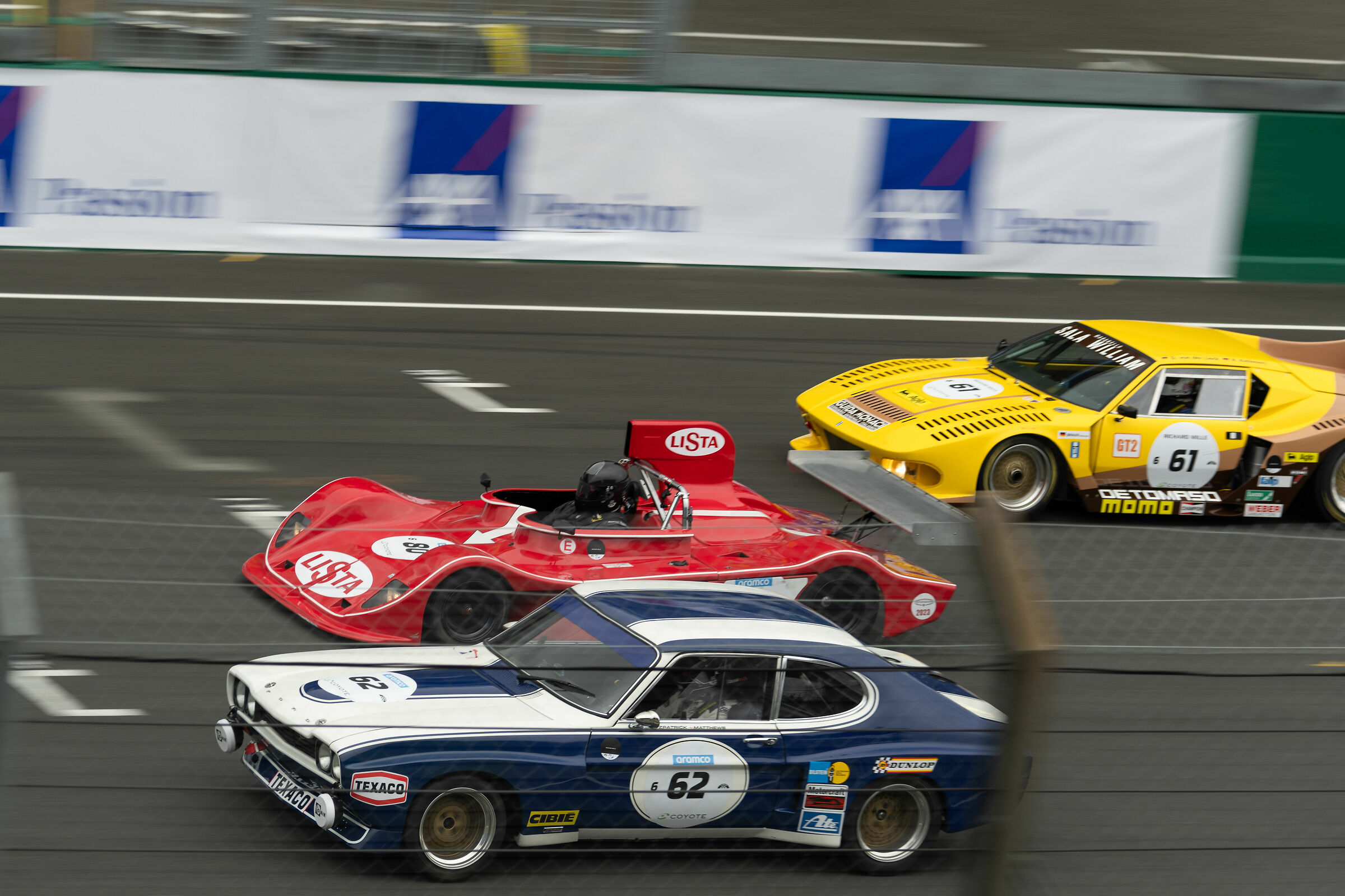 The cars you saw on the street raced at Le Mans...
