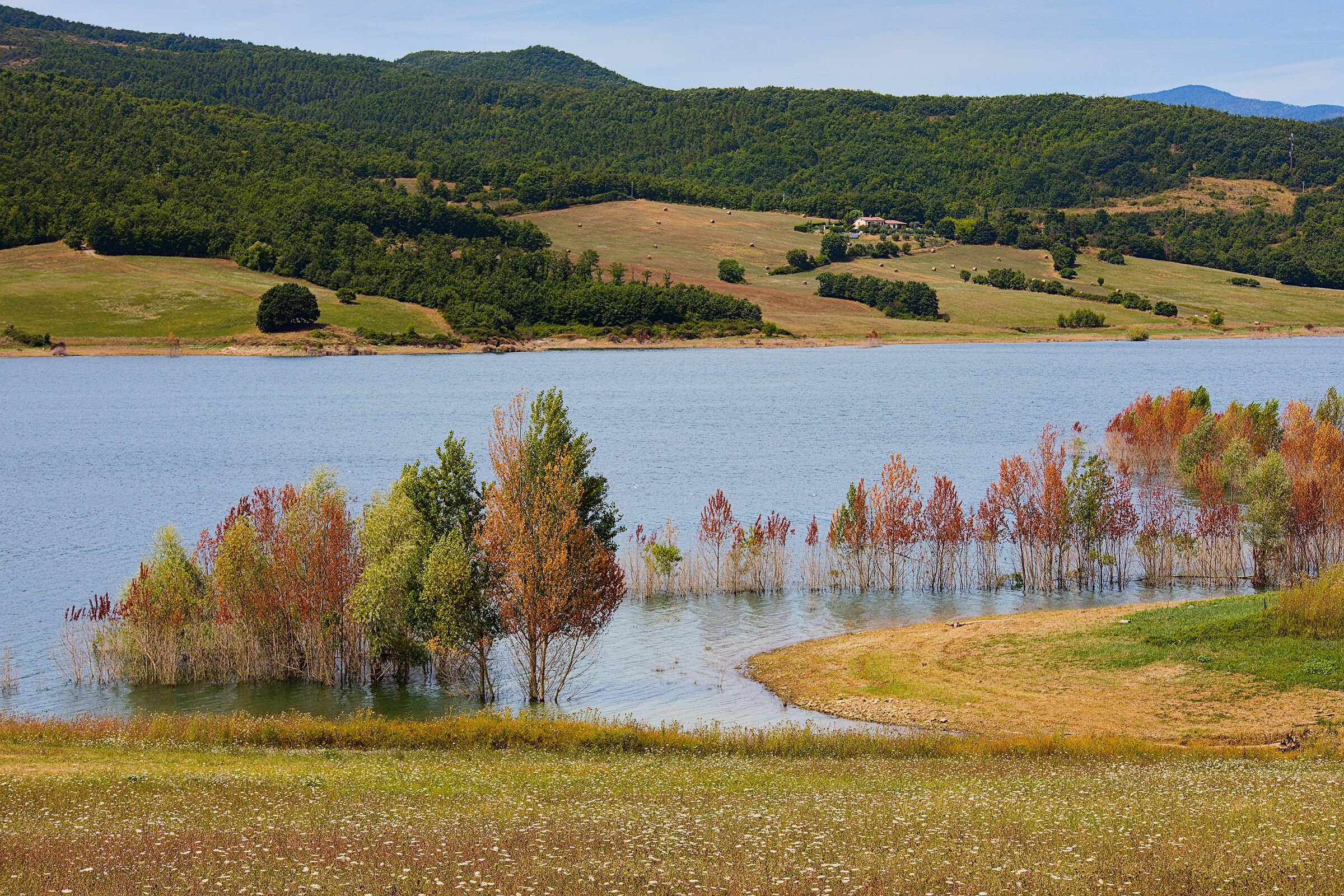 Lake Montedoglio...