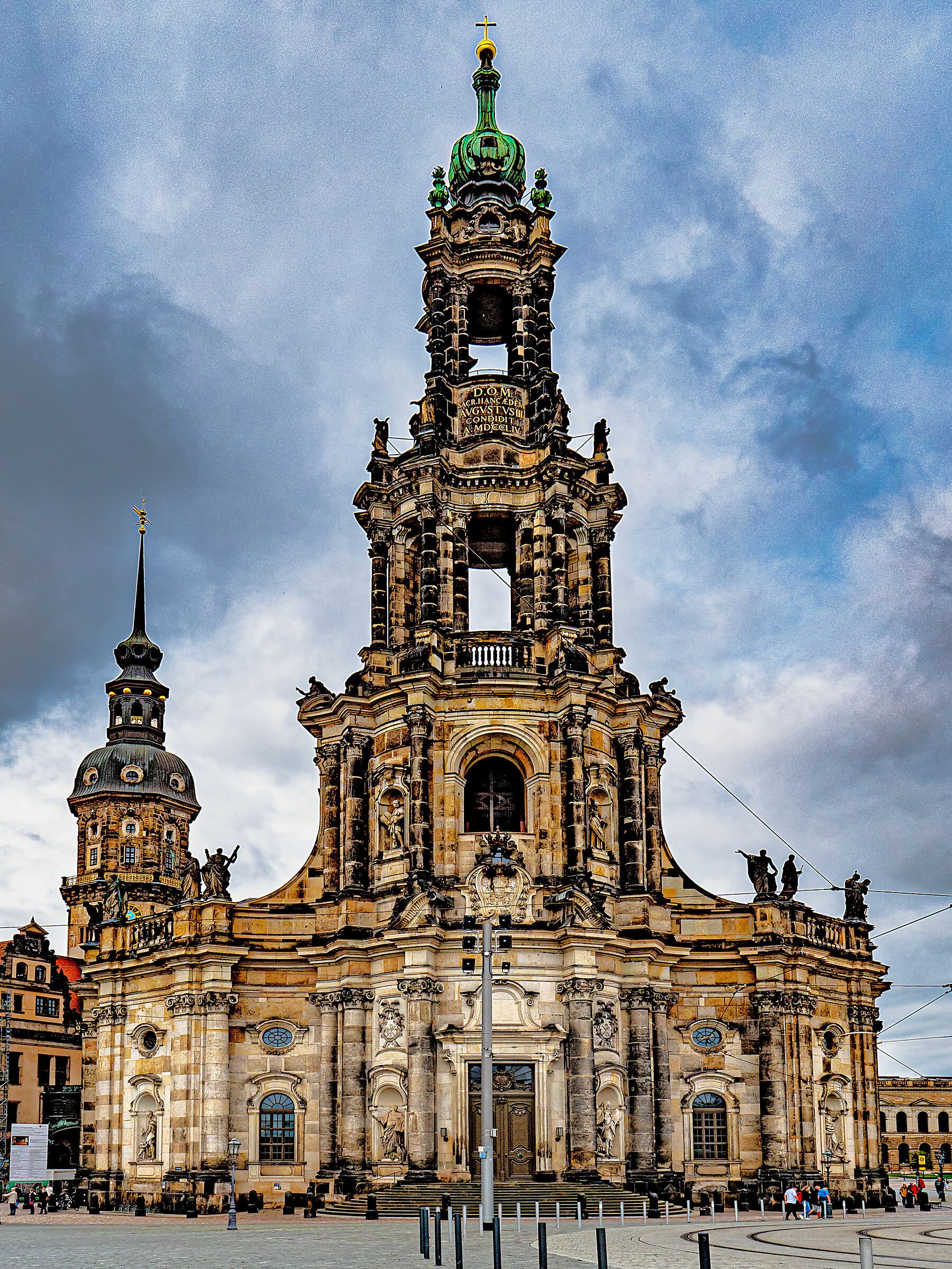 Holy Trinitatis Cathedral (1751) Dresden...
