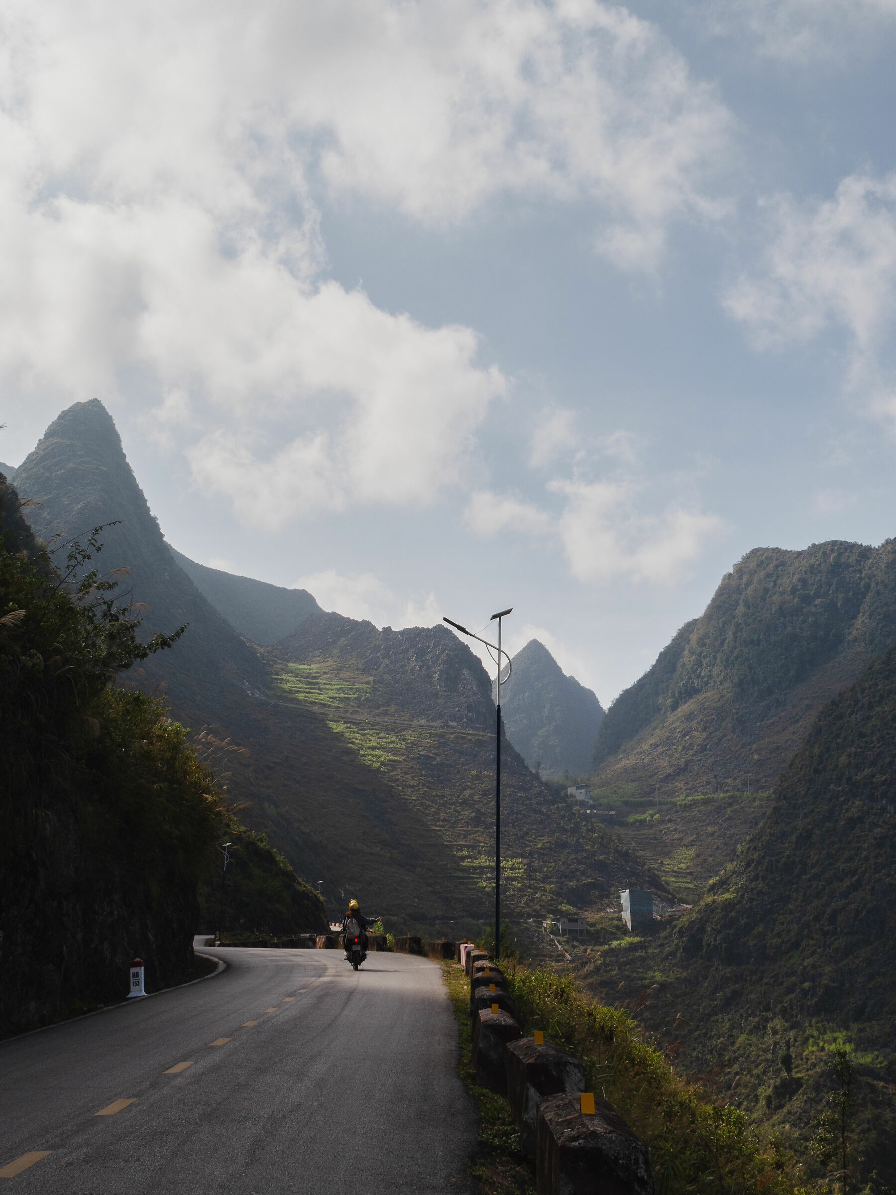 crossing Ma Pi Leng Pass, Vietnam...