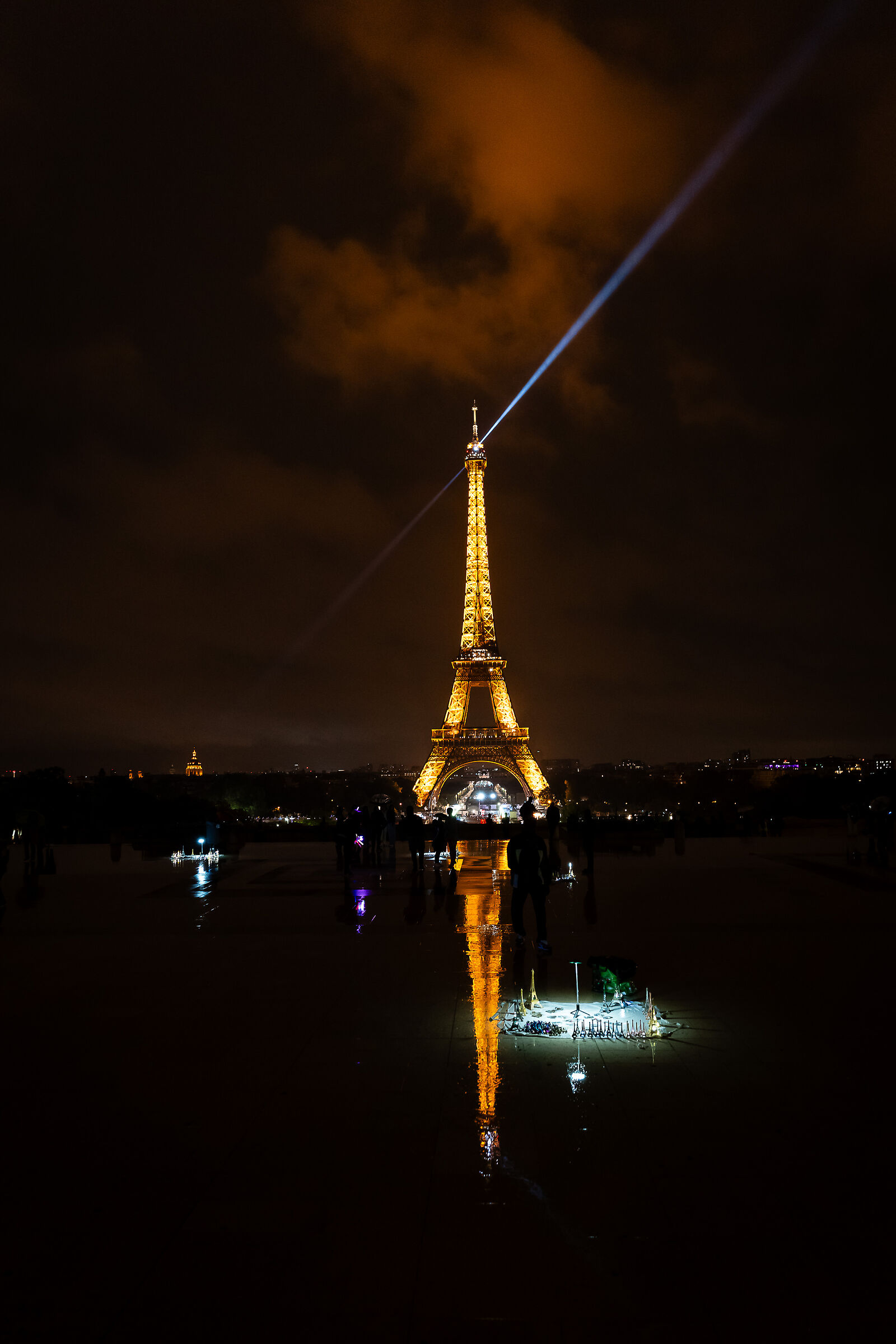 France - Eiffel Tower by night...