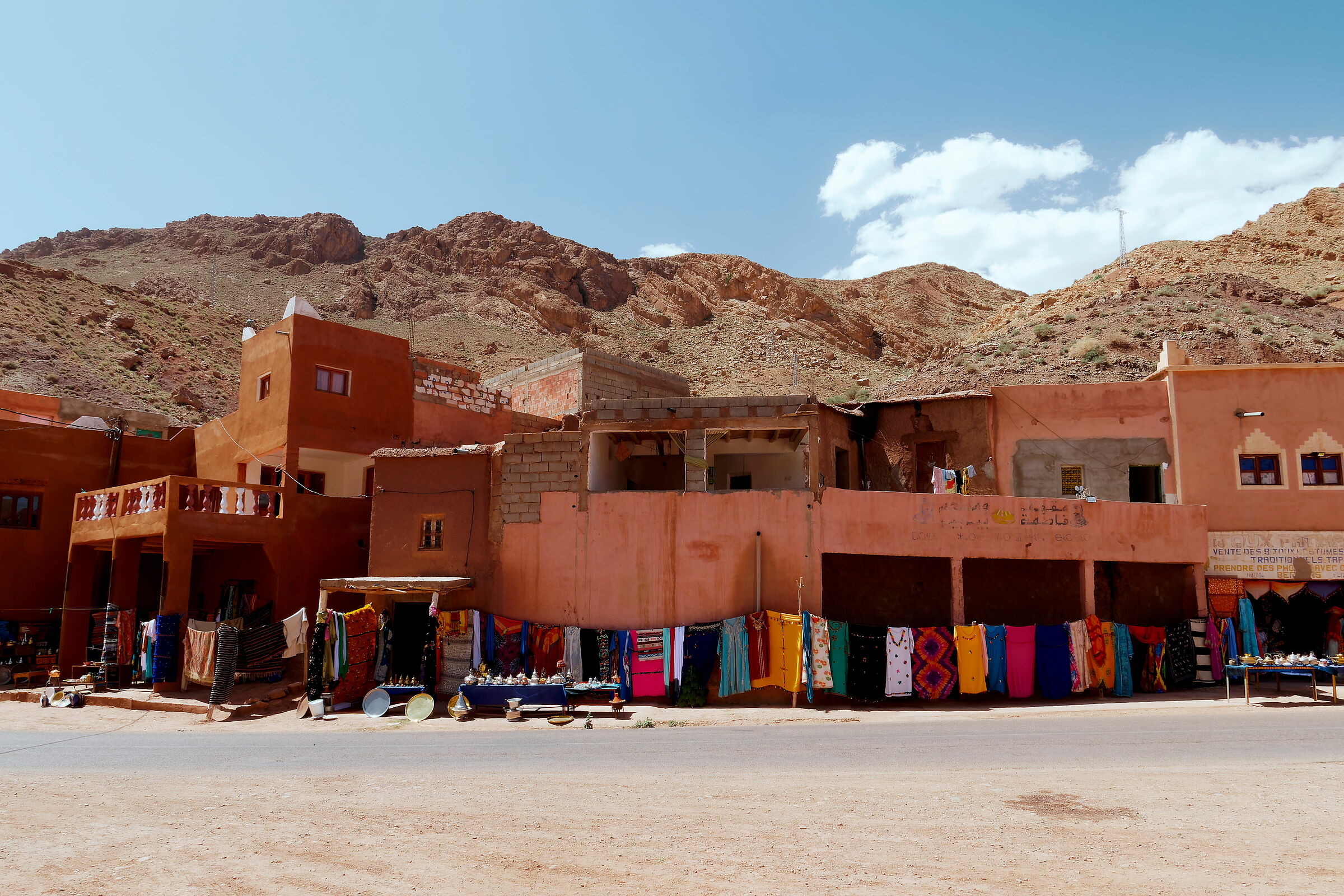 Village in the Atlas Mountains...