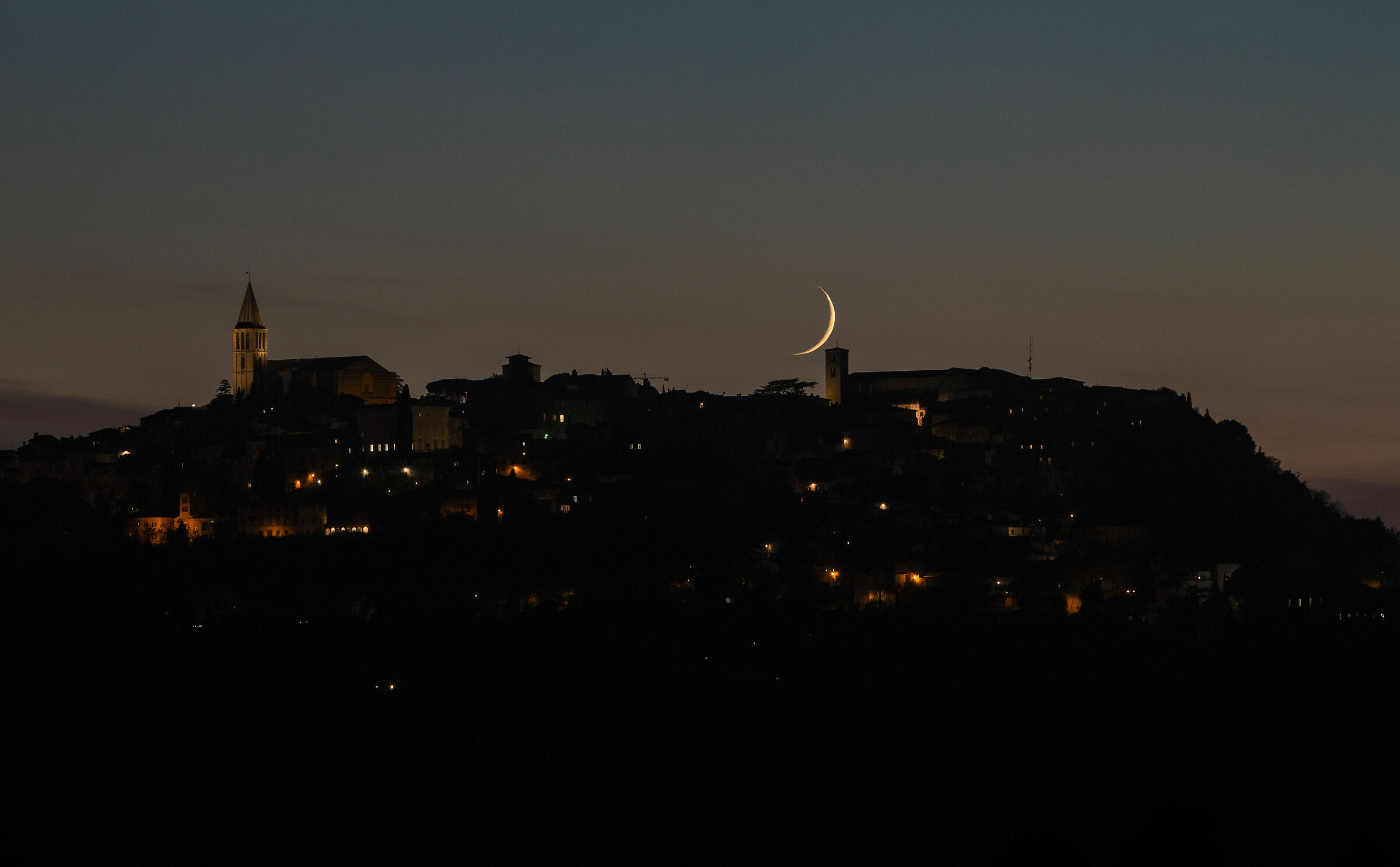 Todi and the Moon...