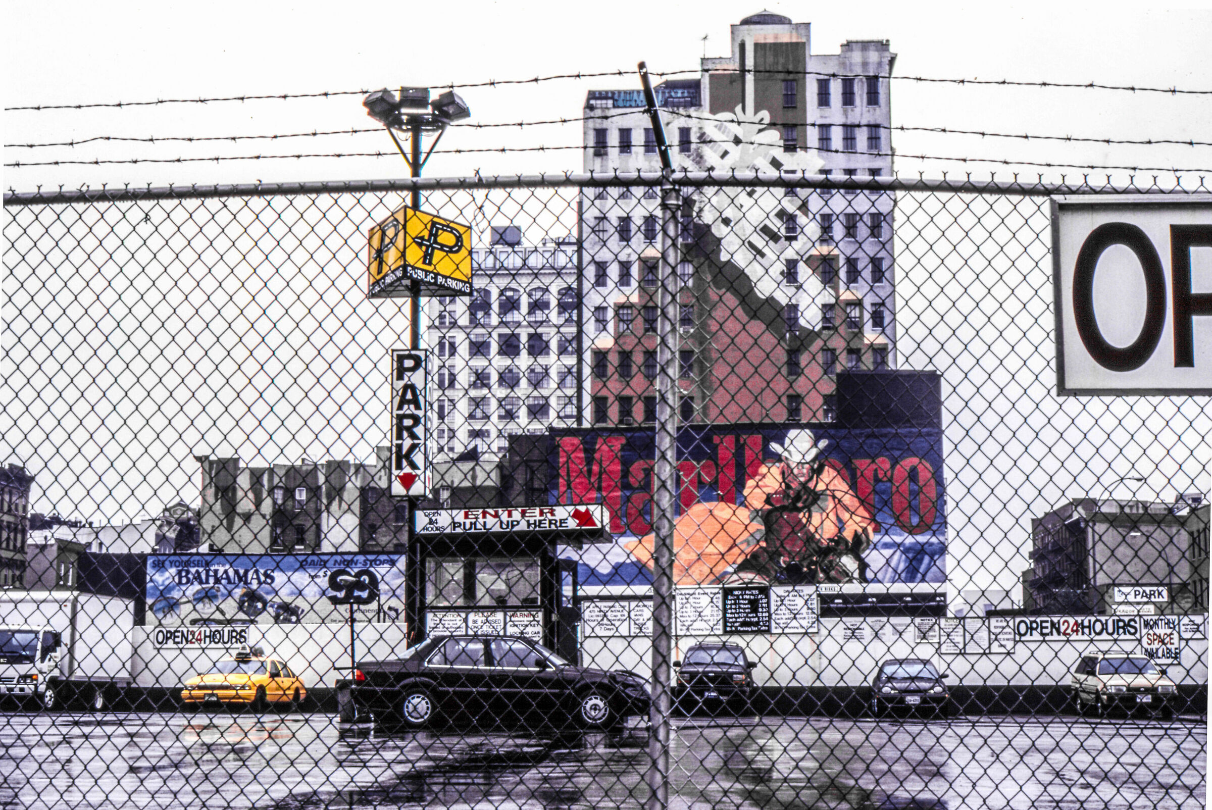 One day of rain New York...