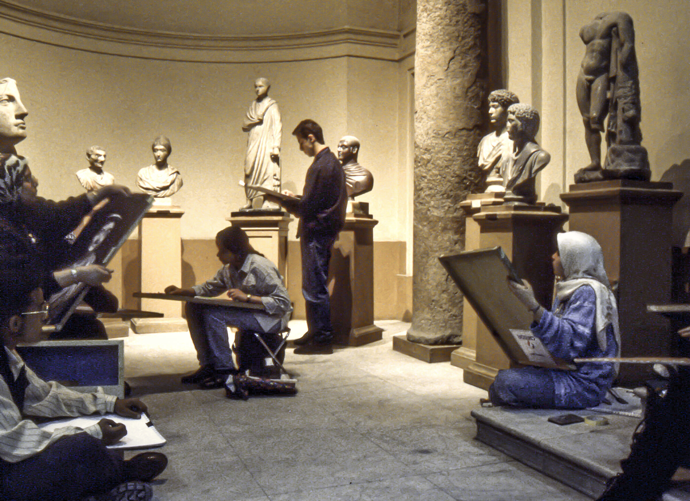 Lecture at the Egyptian Museum in Cairo, 1996...